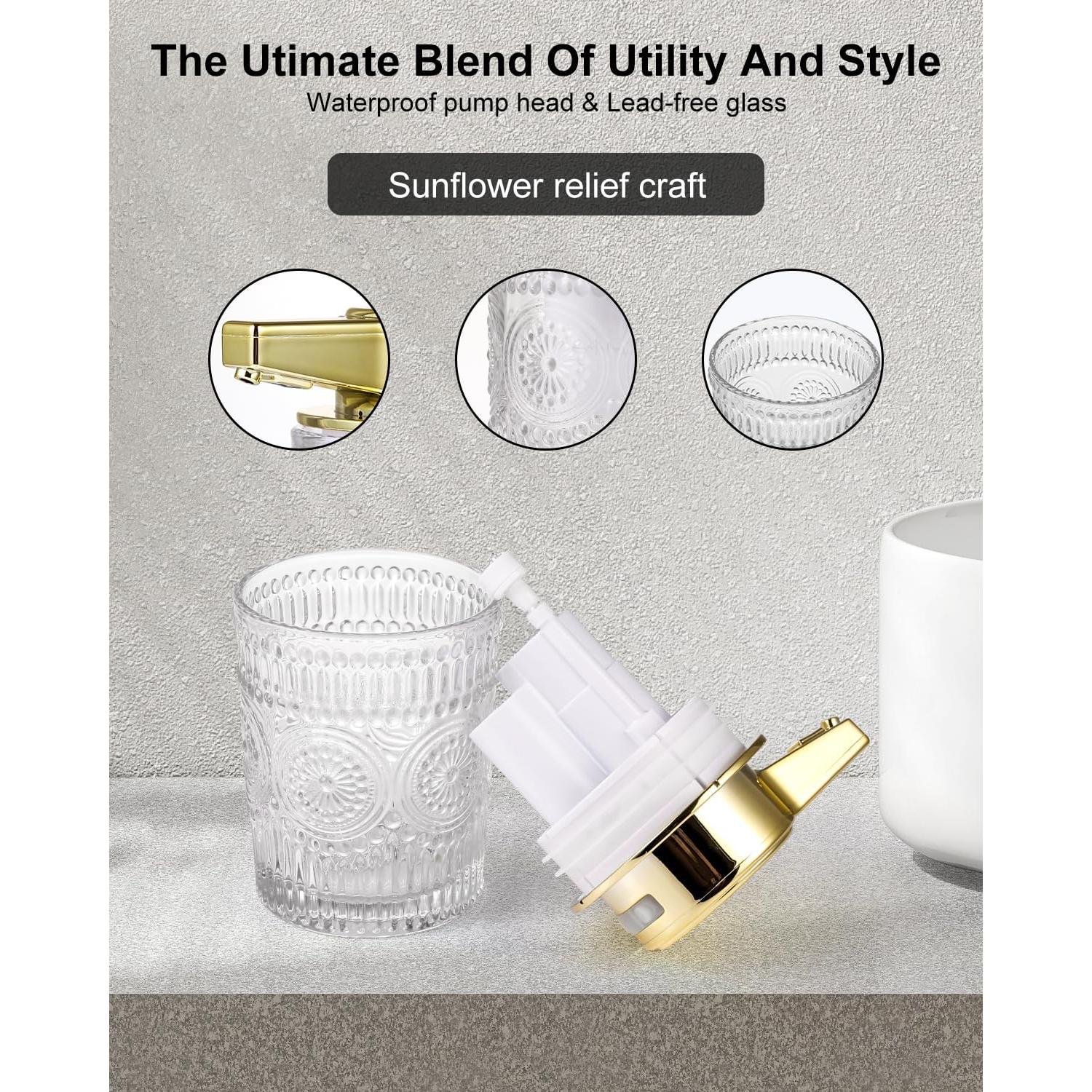 Dispensador de Jabón Automático Sespac de Vidrio 1131ml