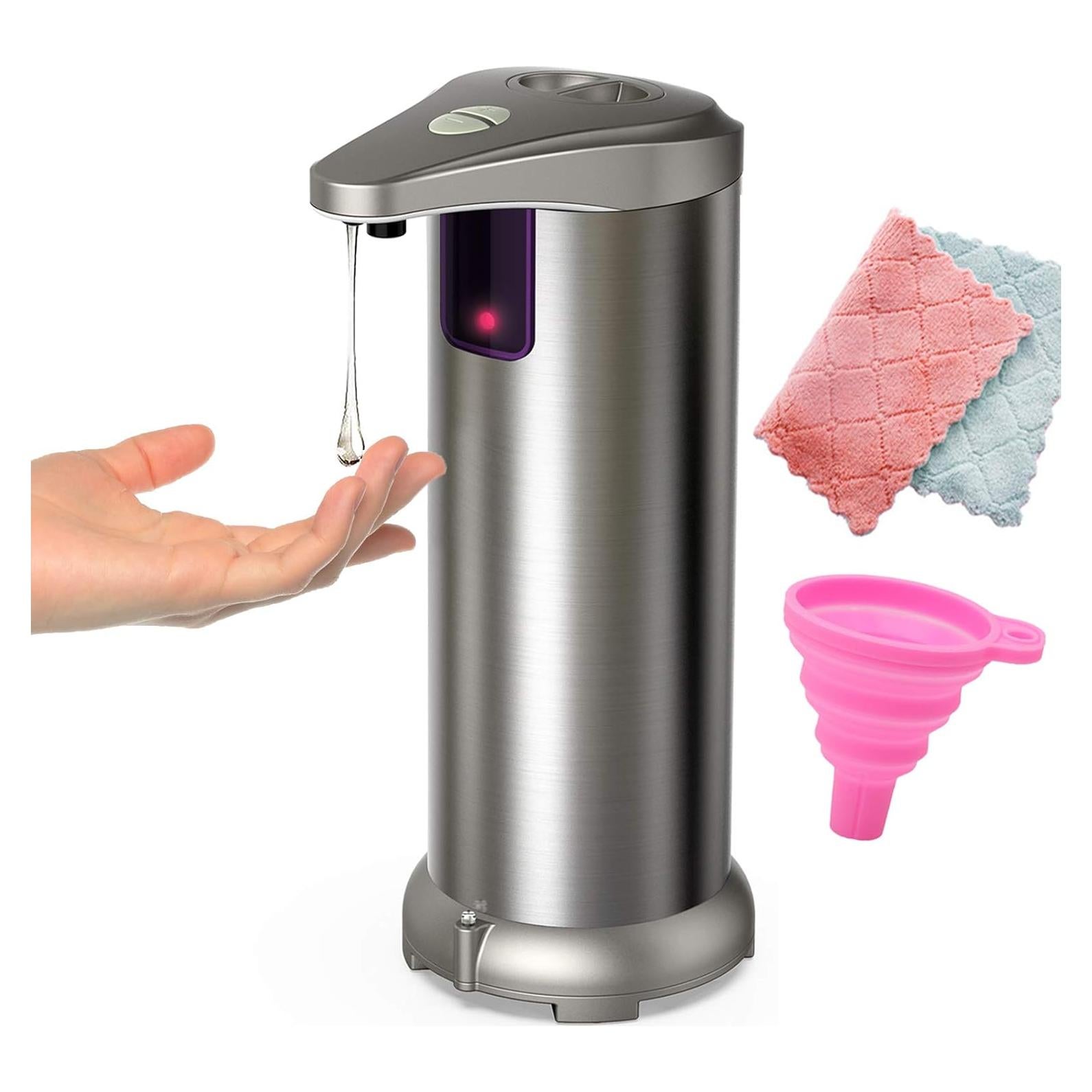 Dispensador de Jabón Automático MOT Acero Inoxidable 285ml