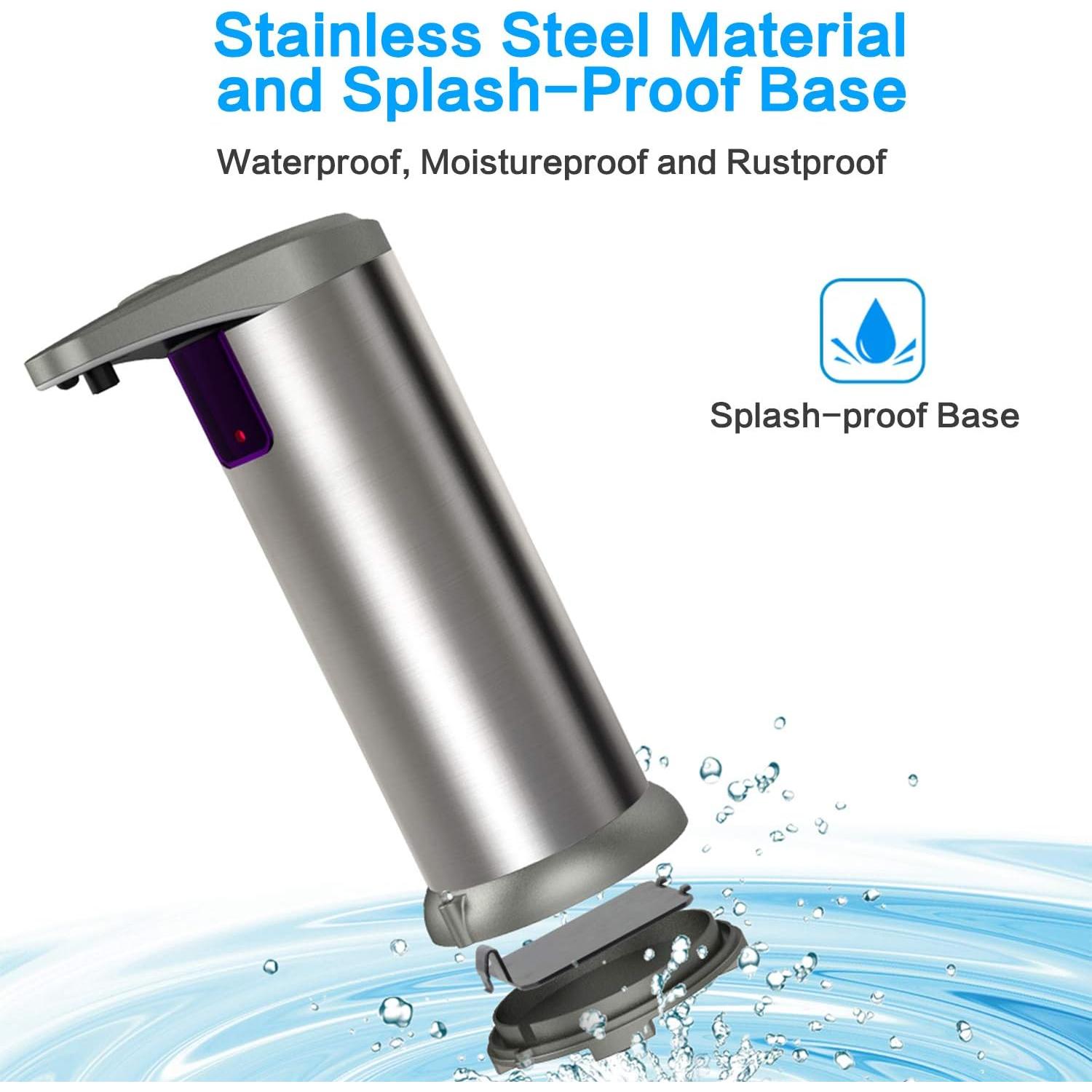 Dispensador de Jabón Automático MOT Acero Inoxidable 285ml