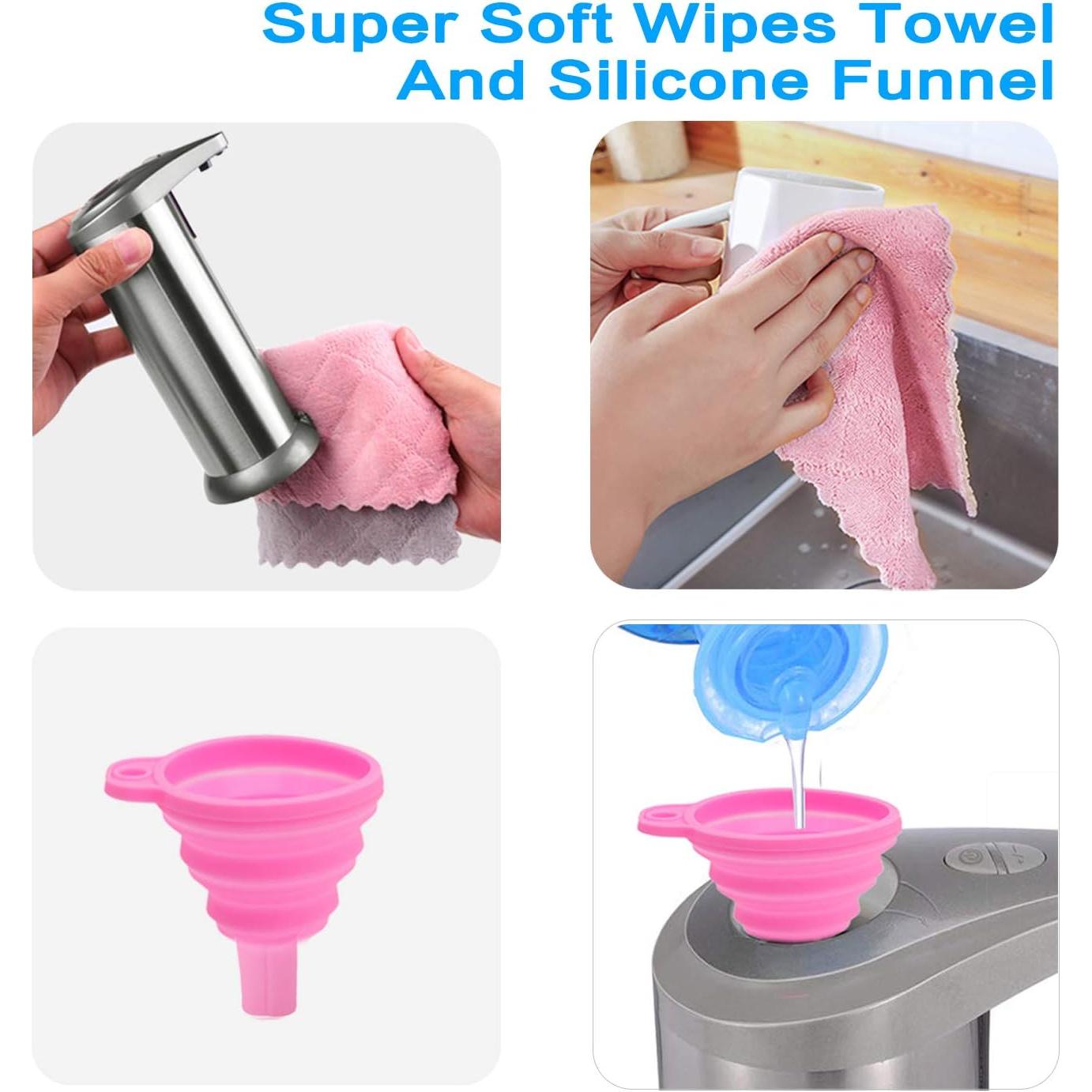 Dispensador de Jabón Automático MOT Acero Inoxidable 285ml