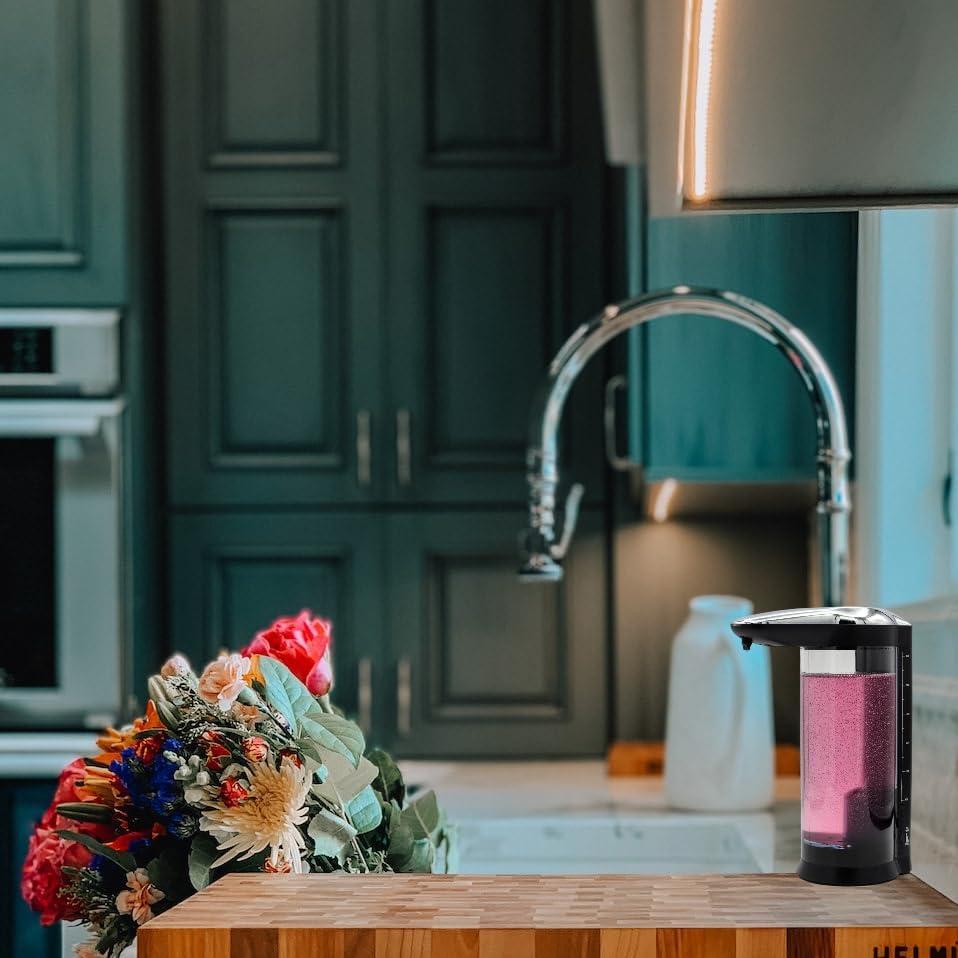 Dispensador de Jabón Automático ZYFE 650ml Recargable Sin Contacto