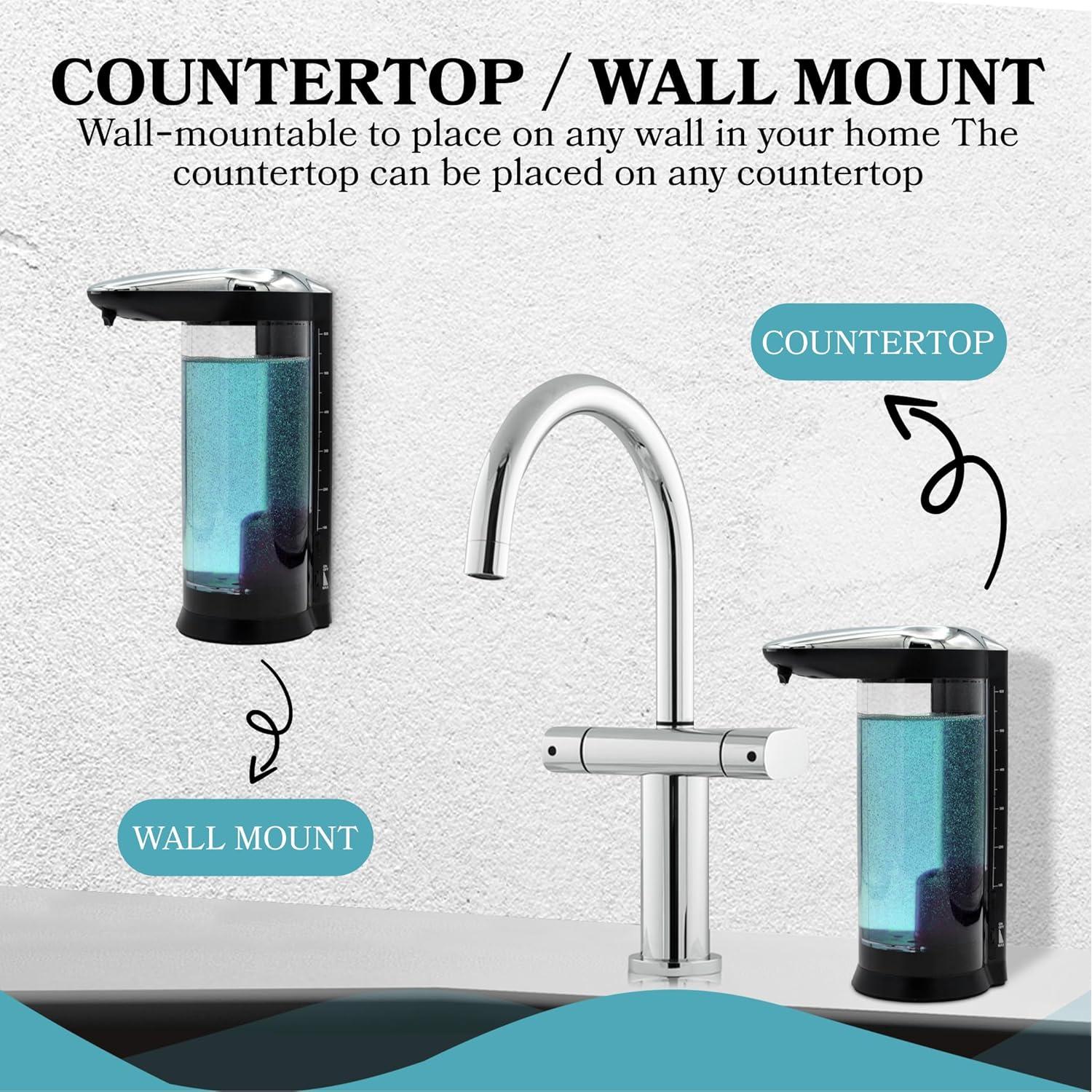 Dispensador de Jabón Automático ZYFE 650ml Recargable Sin Contacto