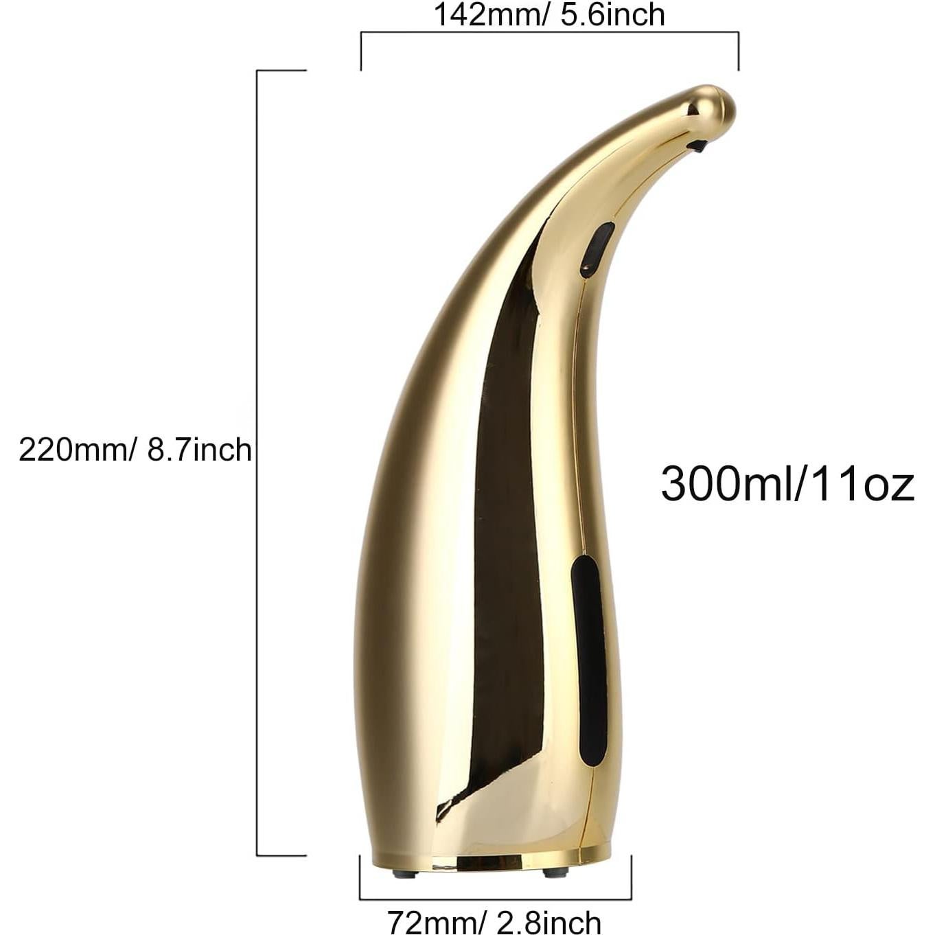 Dispensador de Jabón Automático GULICA 300ml Oro IPX6