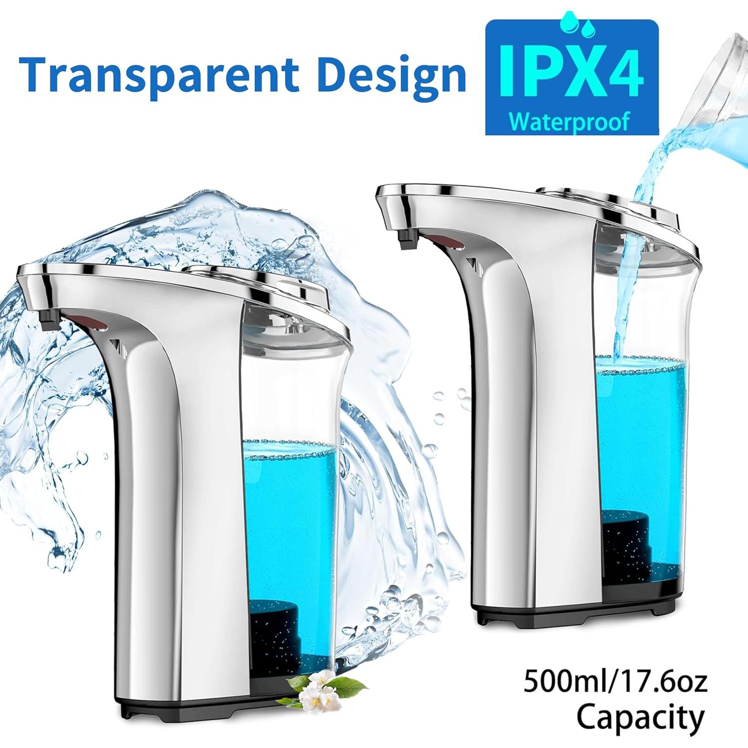 Dispensador Automático de Jabón Sin Contacto FUNFOLLOW 500ml - Juego de 2