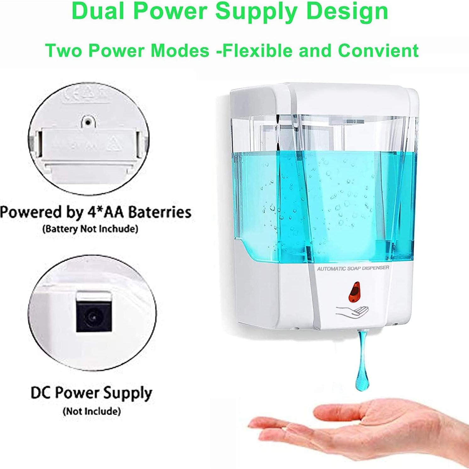 Dispensador Automático de Desinfectante de Manos 700ml Jewaytec