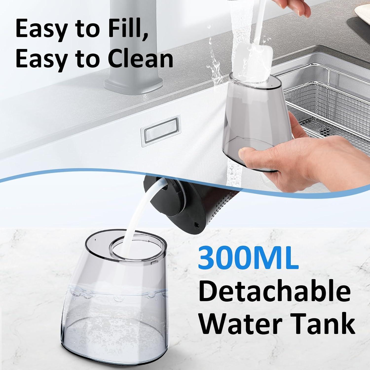 Irrigador Dental Inalámbrico Srivdk 300ML 3 Modos IPX7