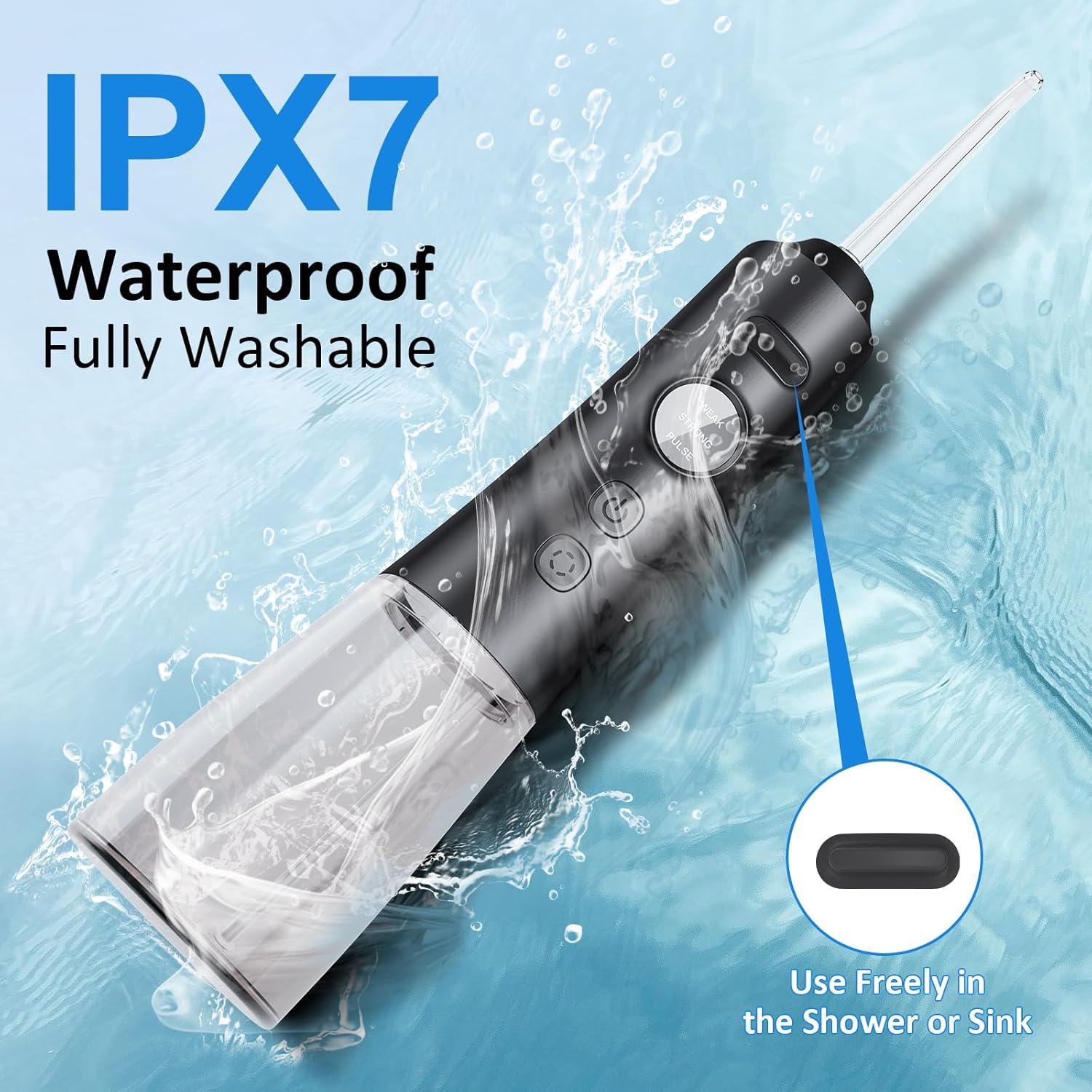 Irrigador Dental Inalámbrico Srivdk 300ML 3 Modos IPX7