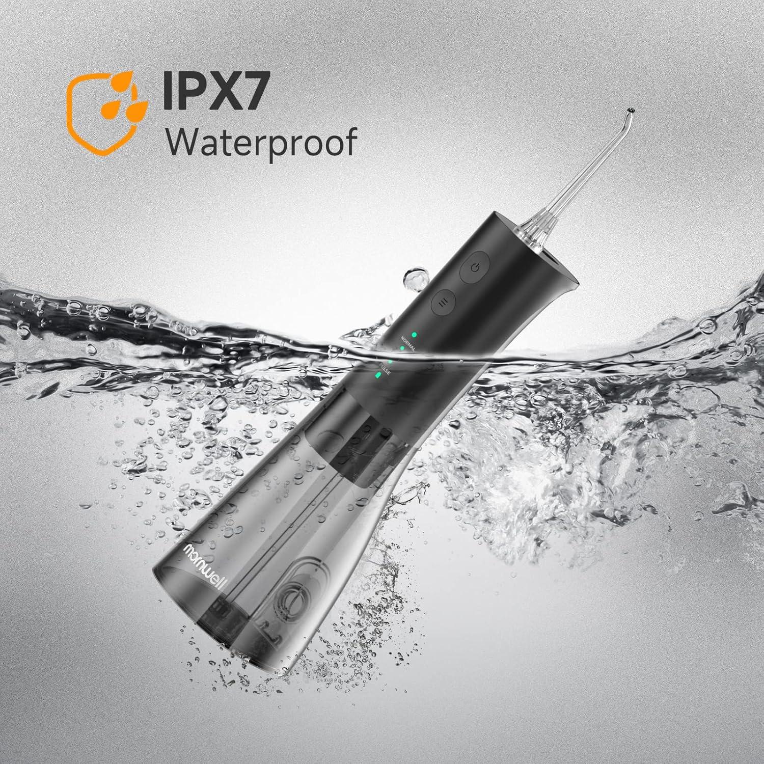 Hilo Dental Inalámbrico Mornwell F29, 300ml, Recargable USB