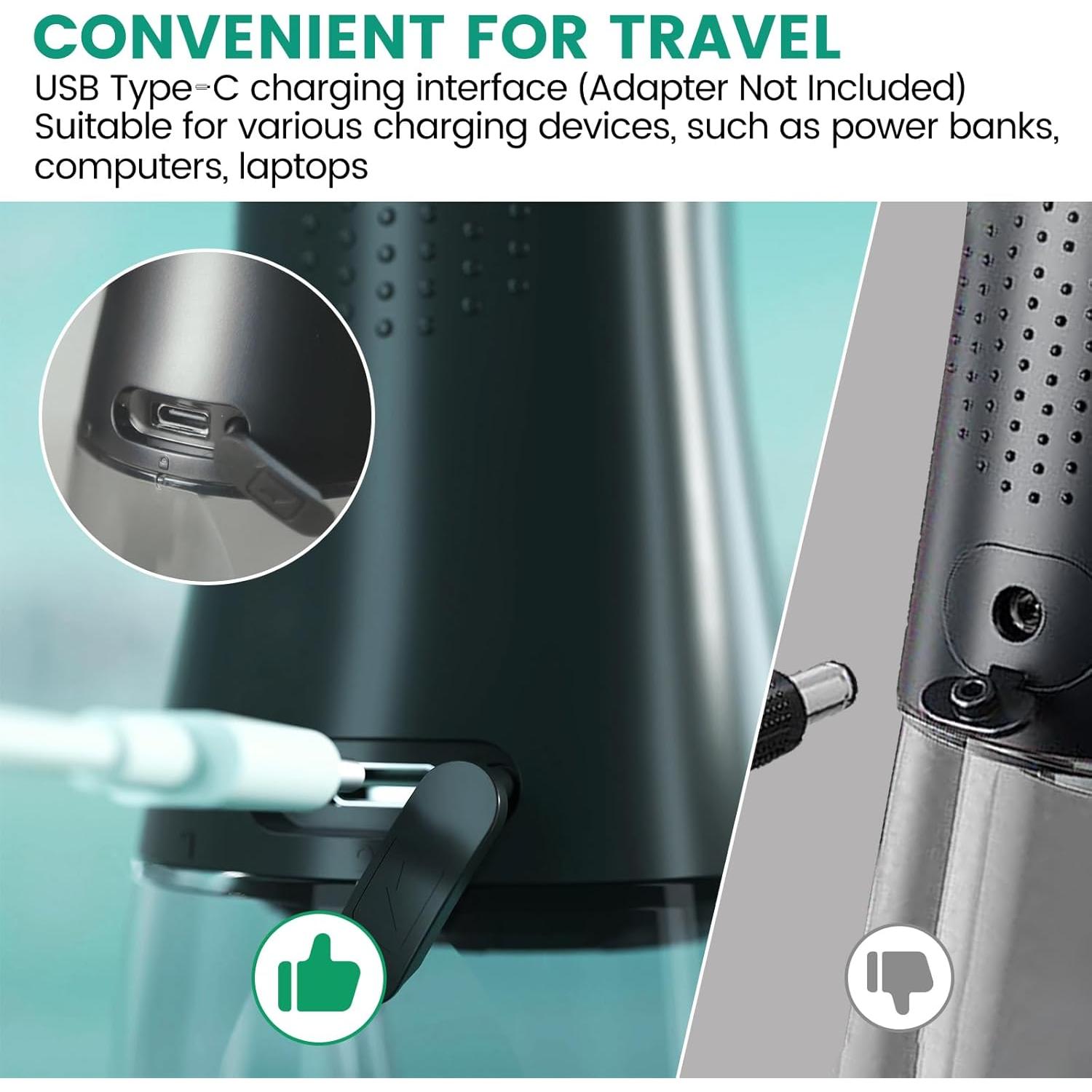 Irrigador Oral Portátil UBROBO W1 - Hilo Dental de Agua 265ml