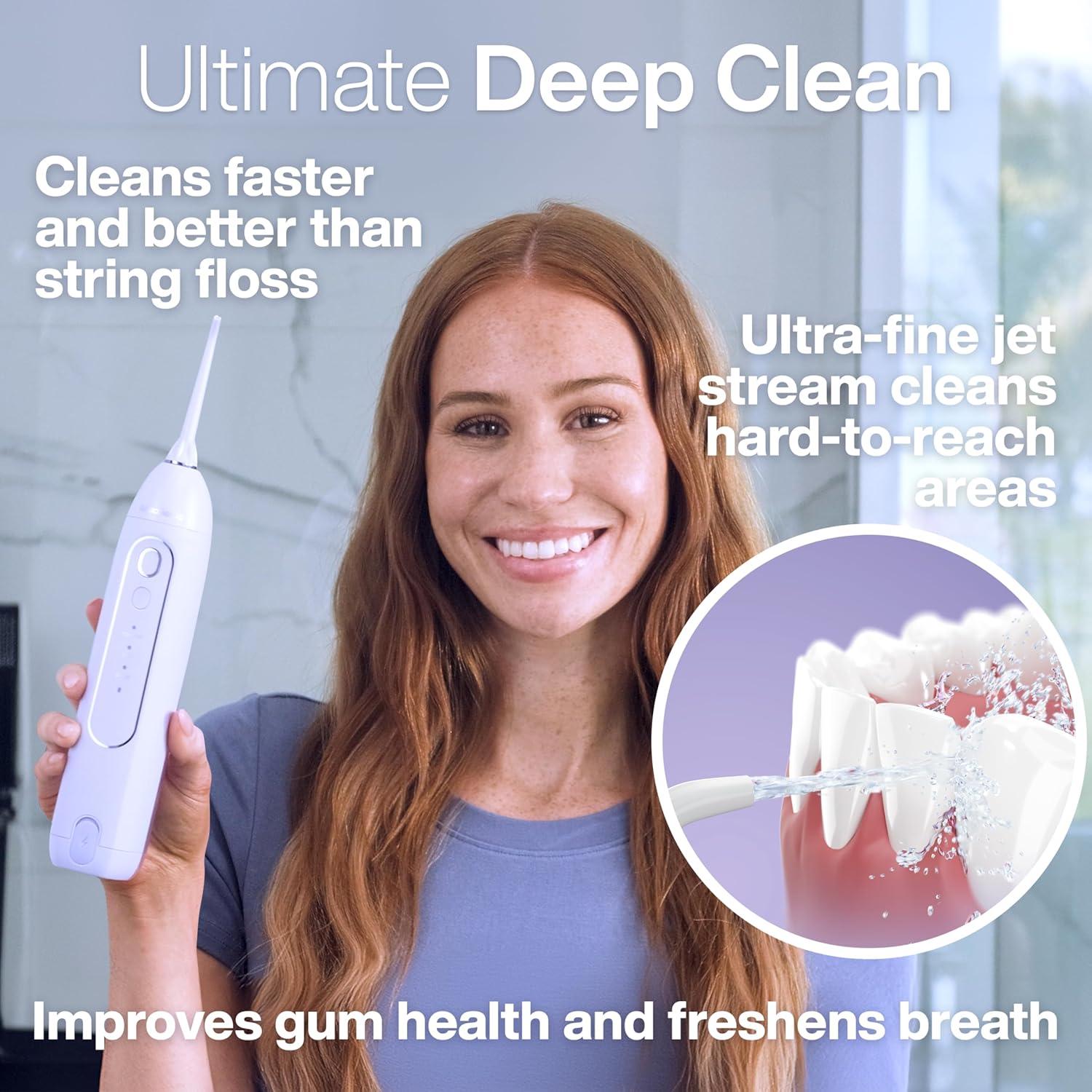 Hilo Dental AquaSonic Icon Inalámbrico Recargable Lila