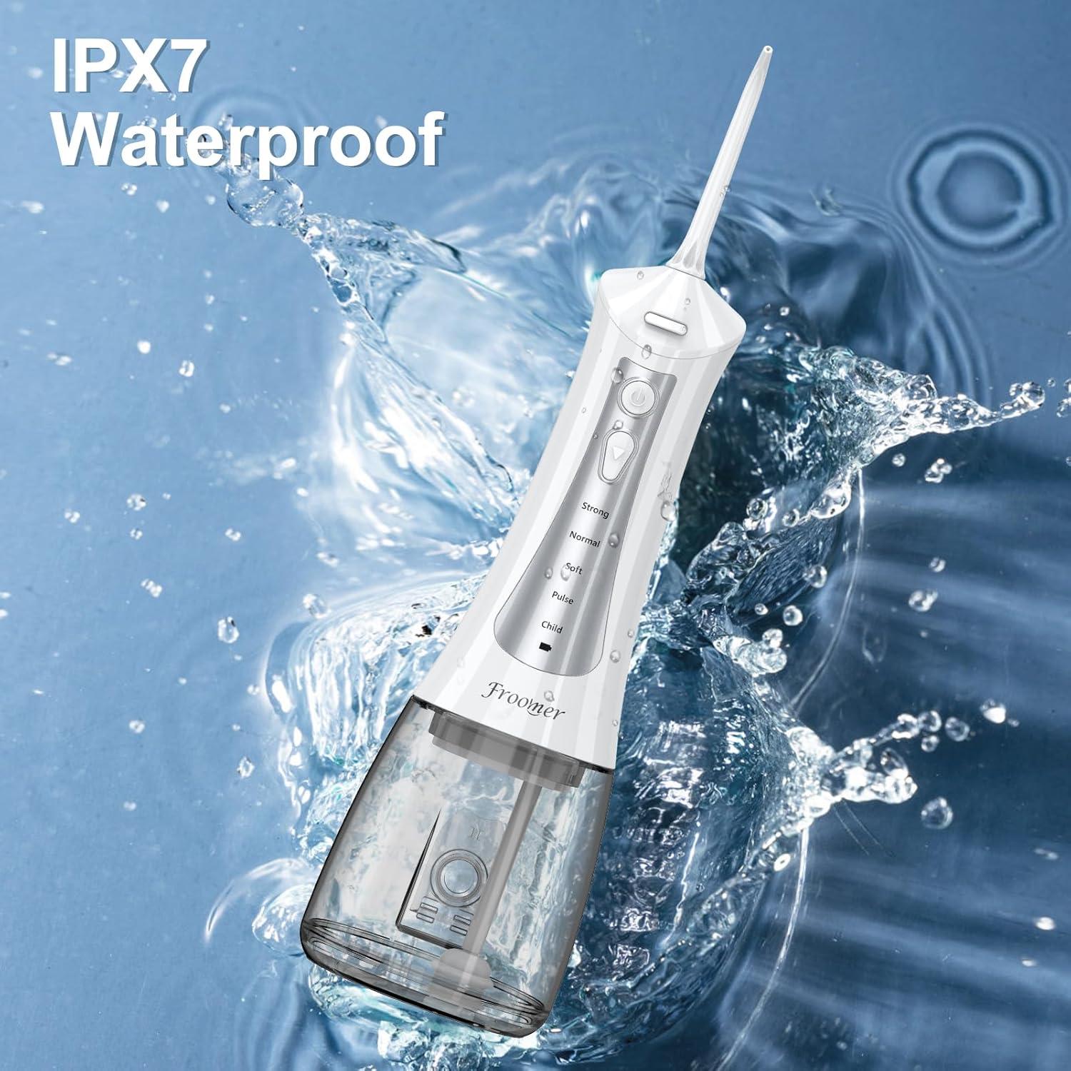 Irrigador Dental Inalámbrico Froomer OMD01 300ml 5 Modos IPX7