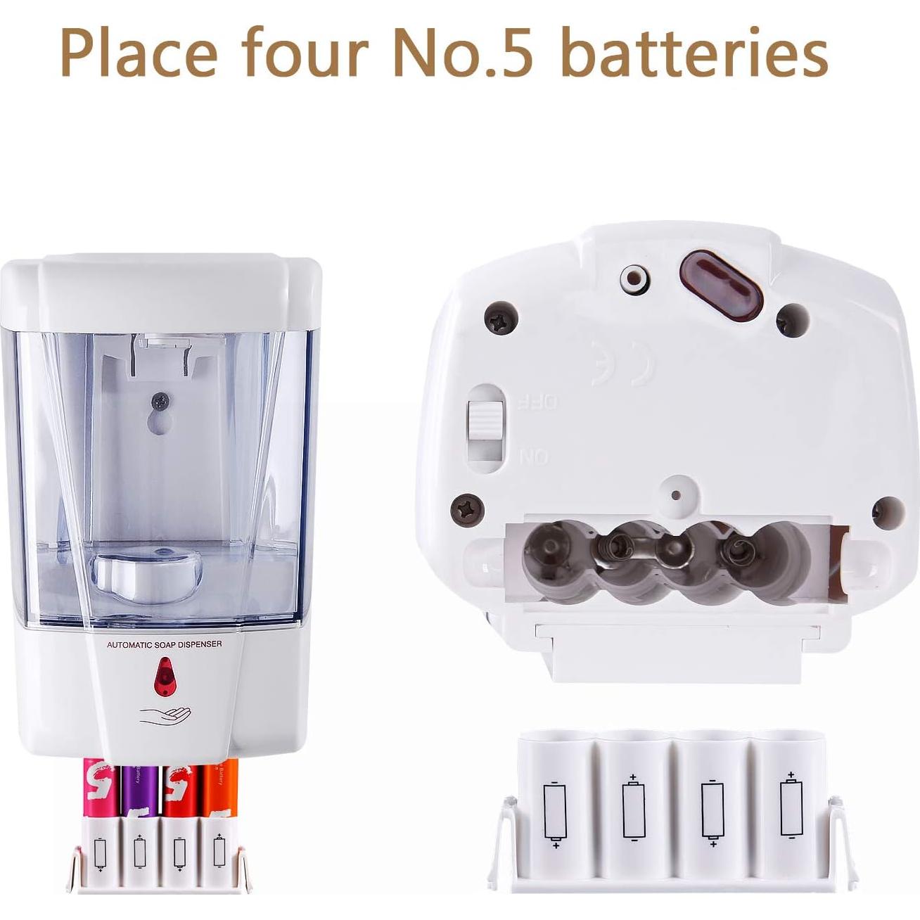 Dispensador de Jabón Automático Interhasa! 600ml Sin Contacto