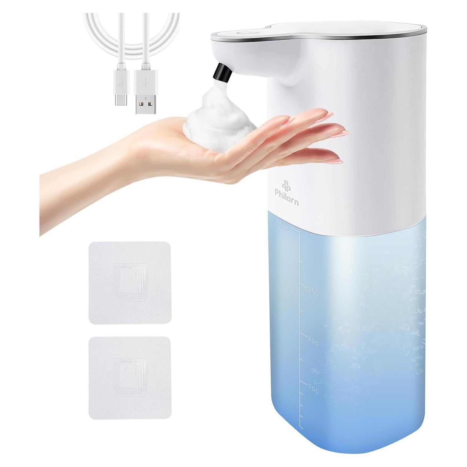 Dispensador Automático de Jabón Espumoso Philorn 400ml USB-C