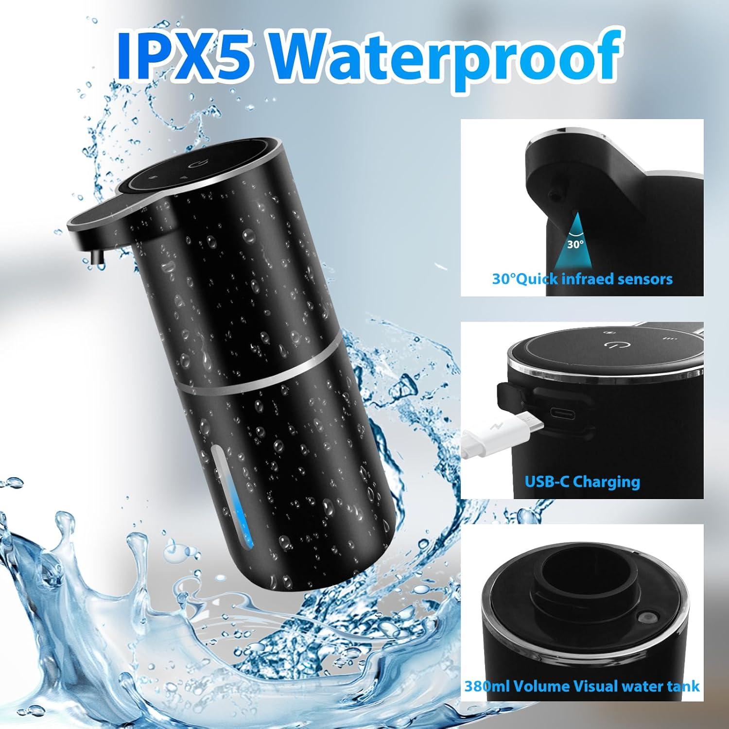 Paquete de 2 Dispensadores Automáticos de Jabón Ruiyi Liaocheng 380ml