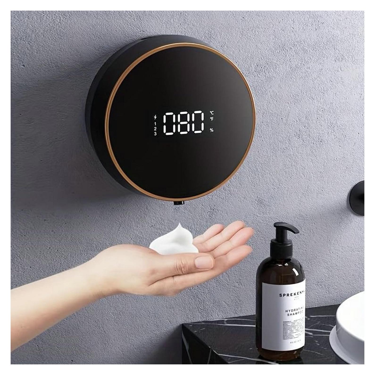 Dispensador Automático de Jabón Espumoso Yerdchts Negro USB