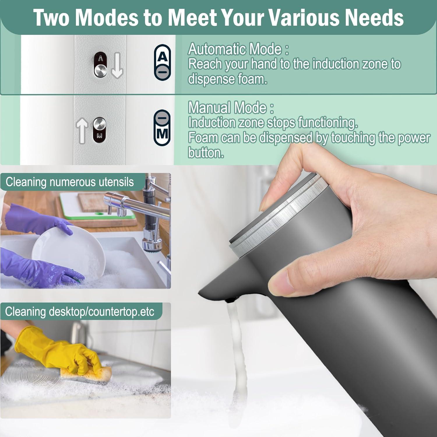 Dispensador de Jabón Espumoso Automático Seawah IPX7 300ml