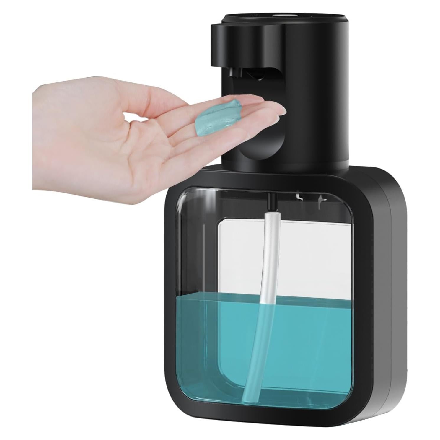 Dispensador Automático de Jabón MineWon Negro 500ml Sin Contacto