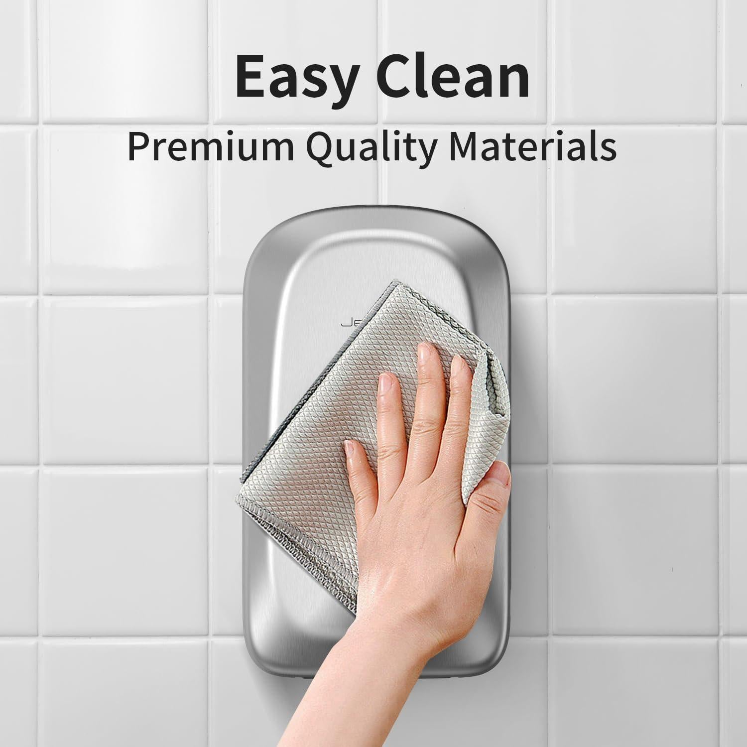 Dispensador de Jabón Automático JETWELL 1000 ml Acero Inoxidable