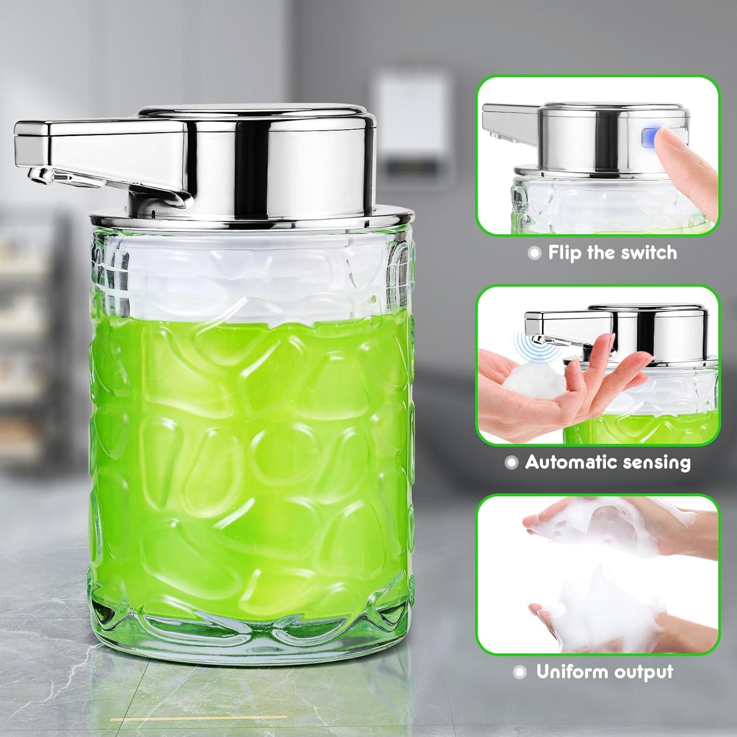 Dispensador de Jabón Automático UAYBABU 260ml Plateado