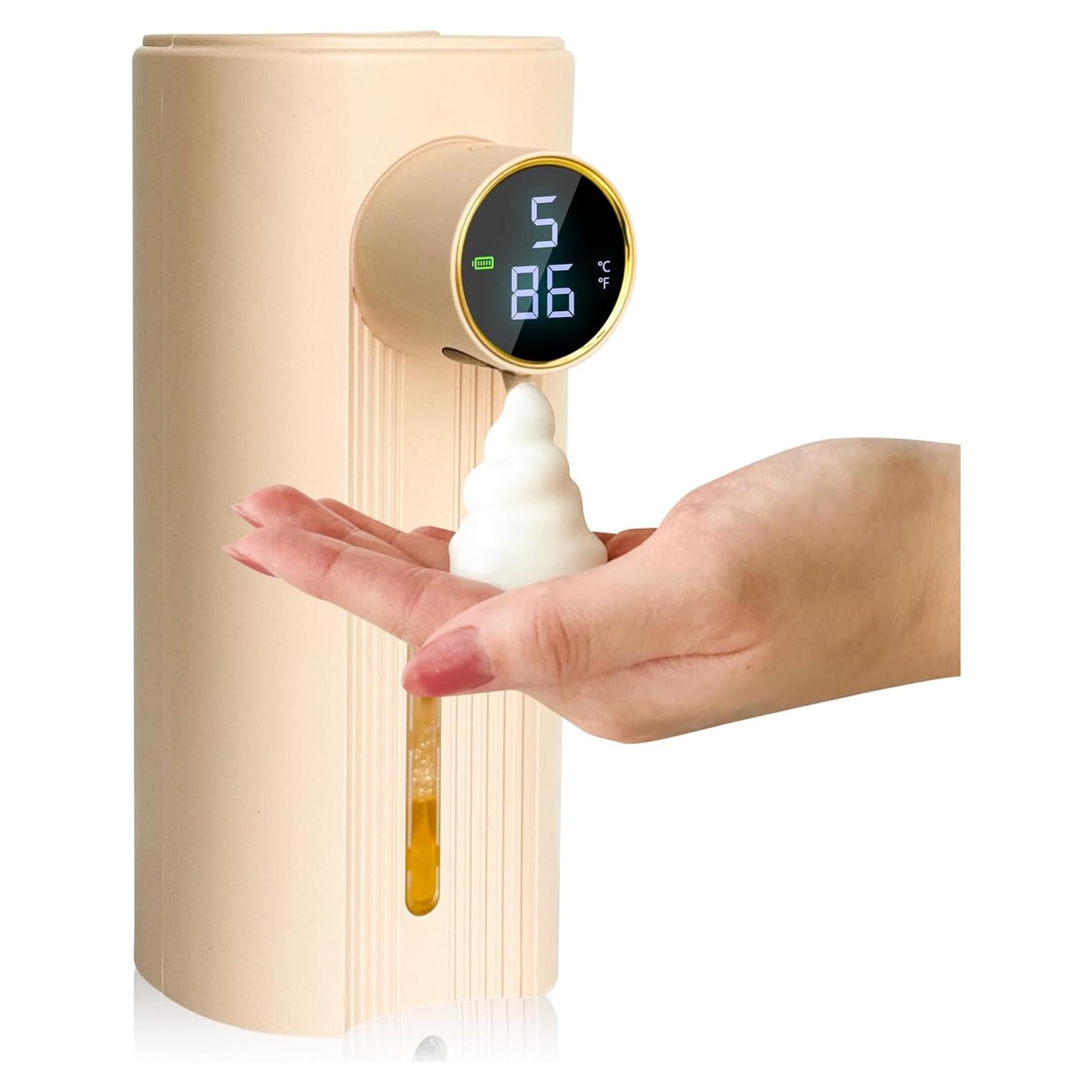 Dispensador Automático de Jabón Espumoso S&S Beige USB-C