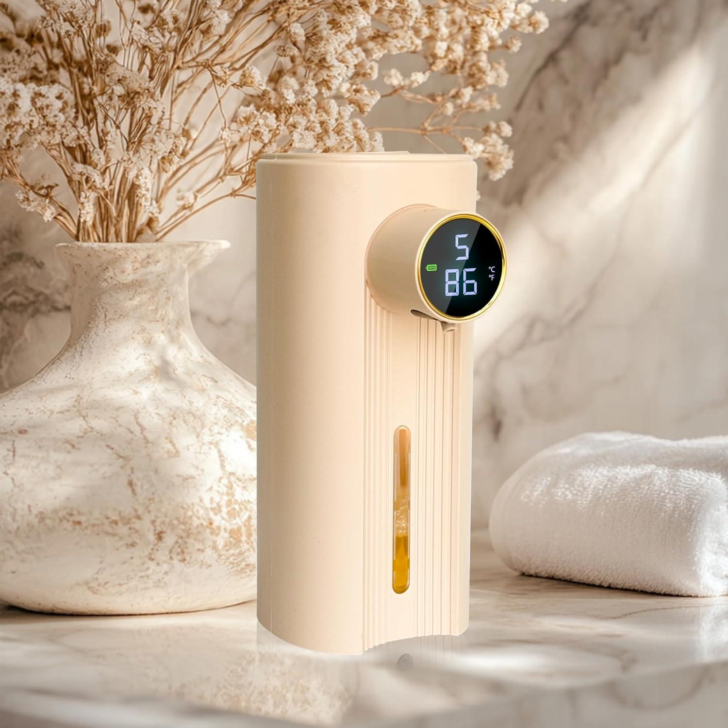 Dispensador Automático de Jabón Espumoso S&S Beige USB-C