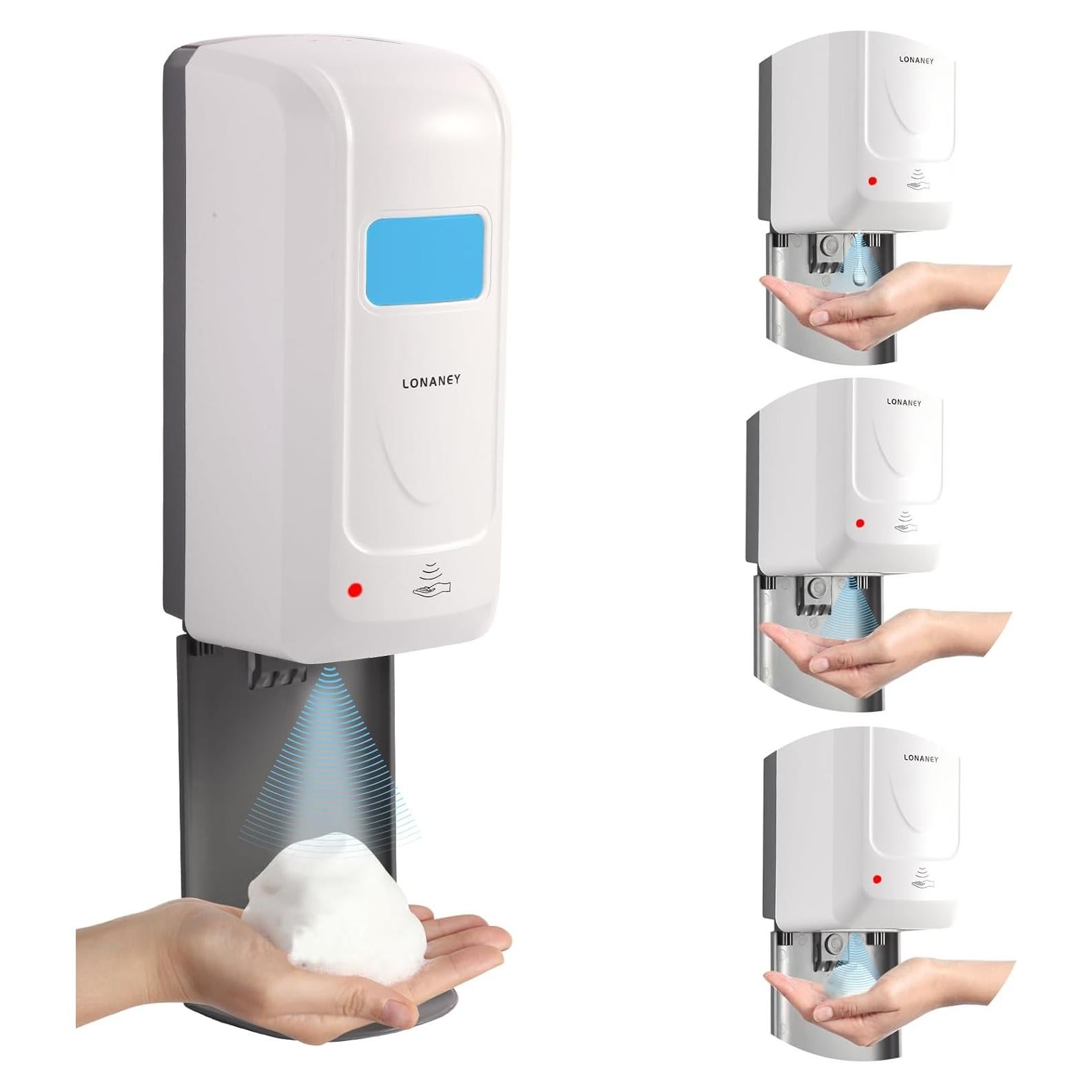 Dispensador de Jabón Espumoso Automático Sin Contacto 1.2kg