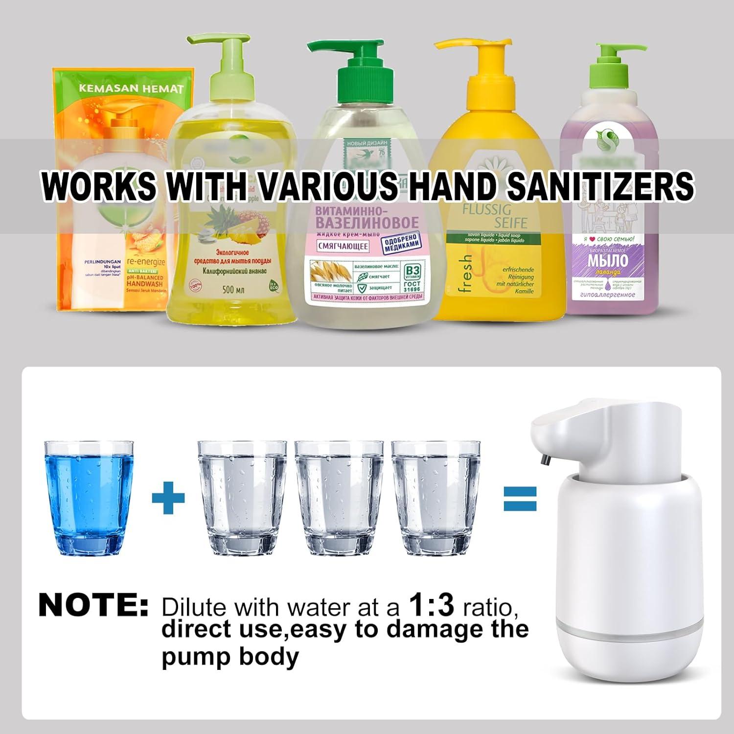 Dispensador Automático de Jabón Espumoso Tepsammion 420ml