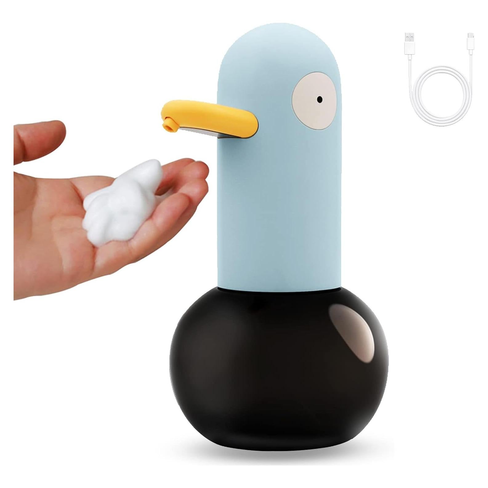 Dispensador de Jabón Espumoso Automático BESLOWLY 400ml Pato Azul