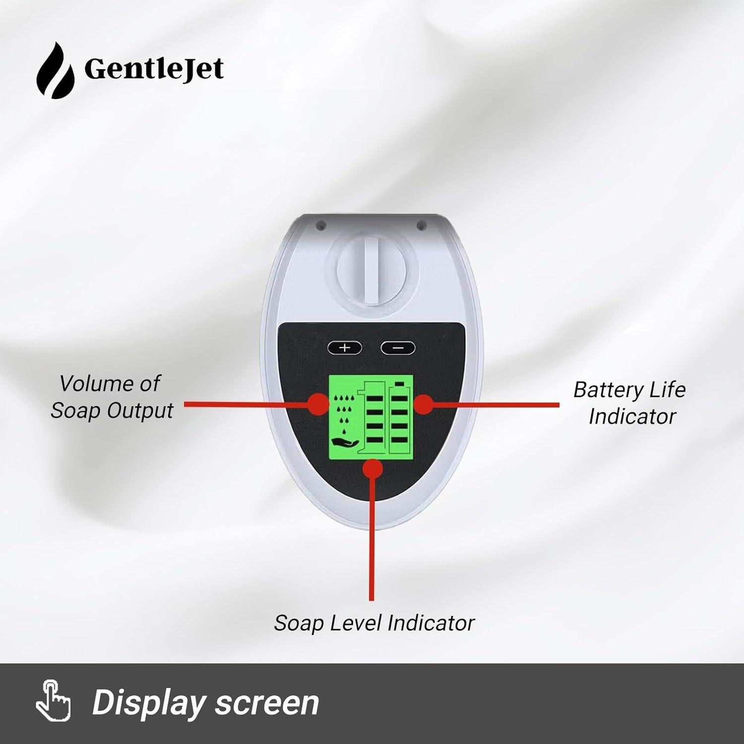 Dispensador Automático de Jabón GentleJet SoftDrop - Sin Contacto