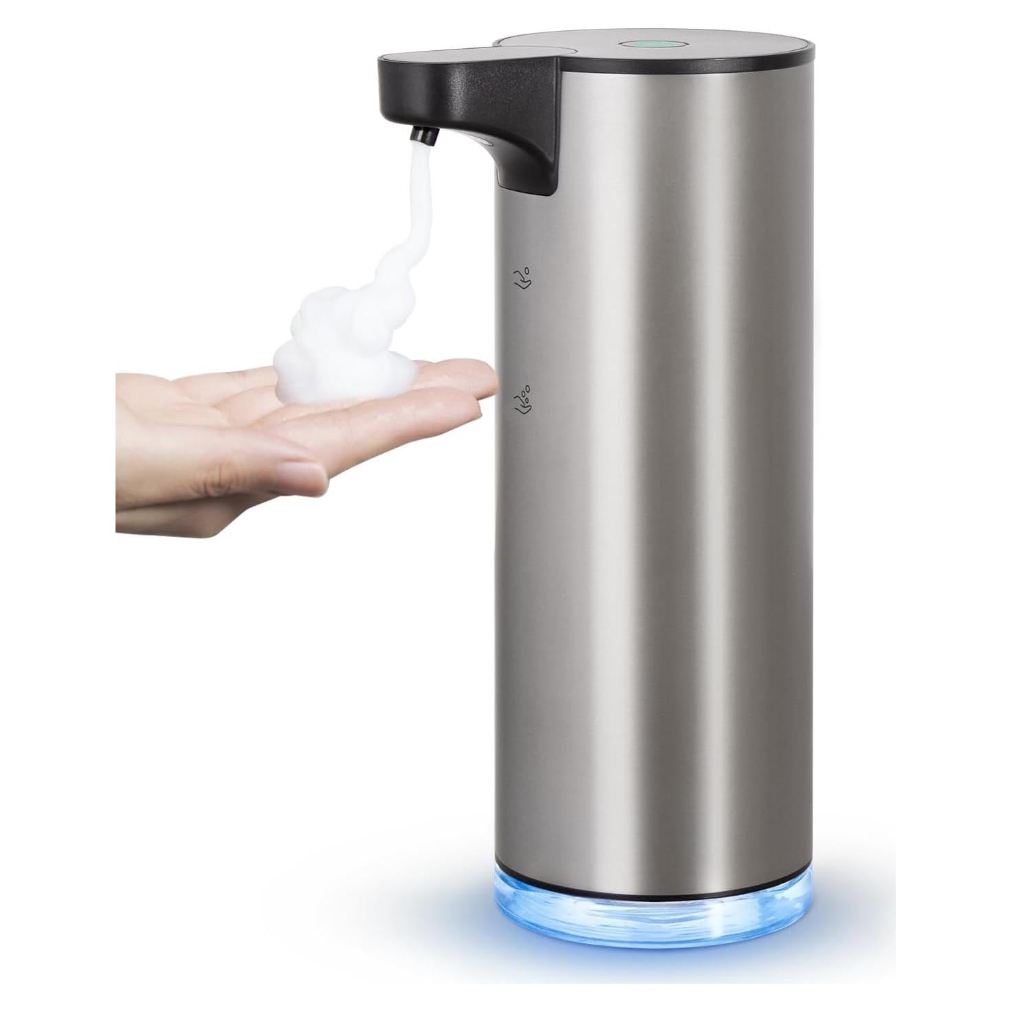 Dispensador de Jabón Automático LAOPAO Acero Inoxidable 0.56kg