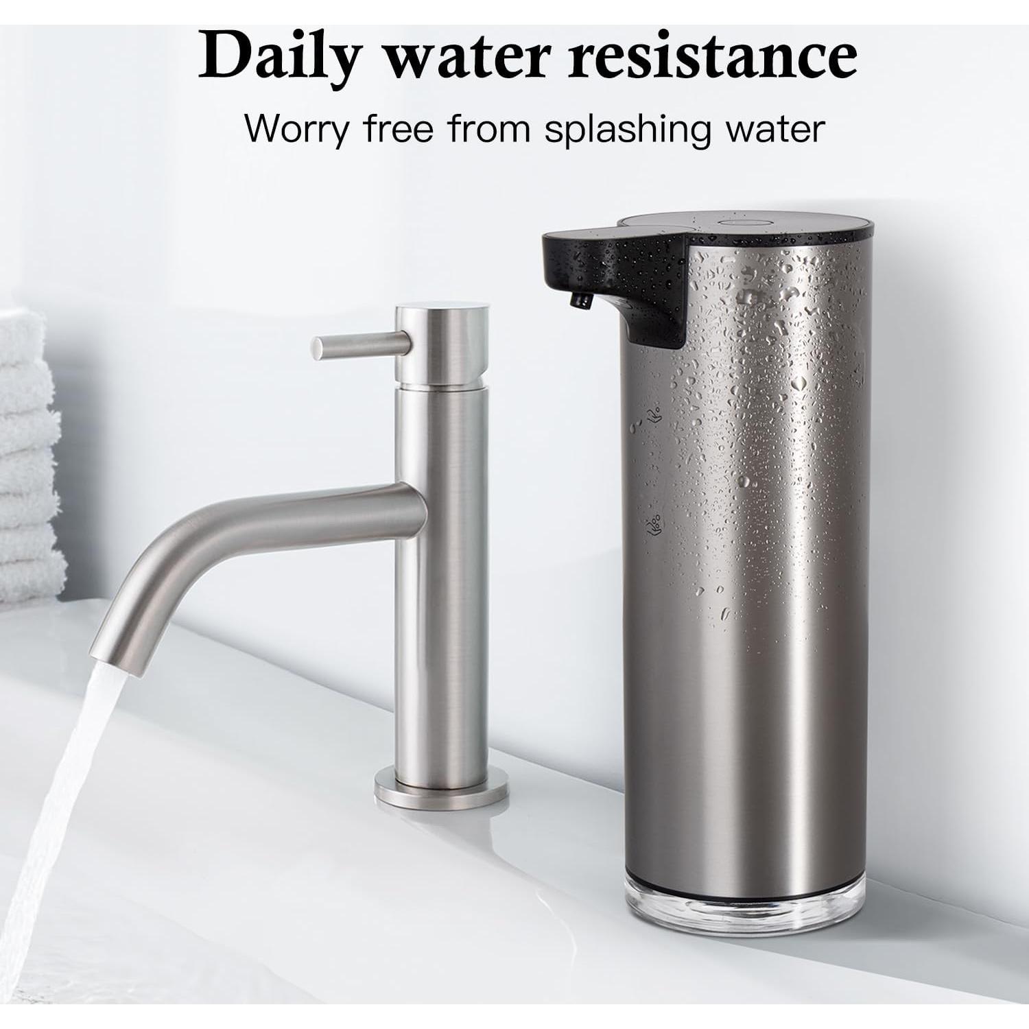 Dispensador de Jabón Automático LAOPAO Acero Inoxidable 0.56kg