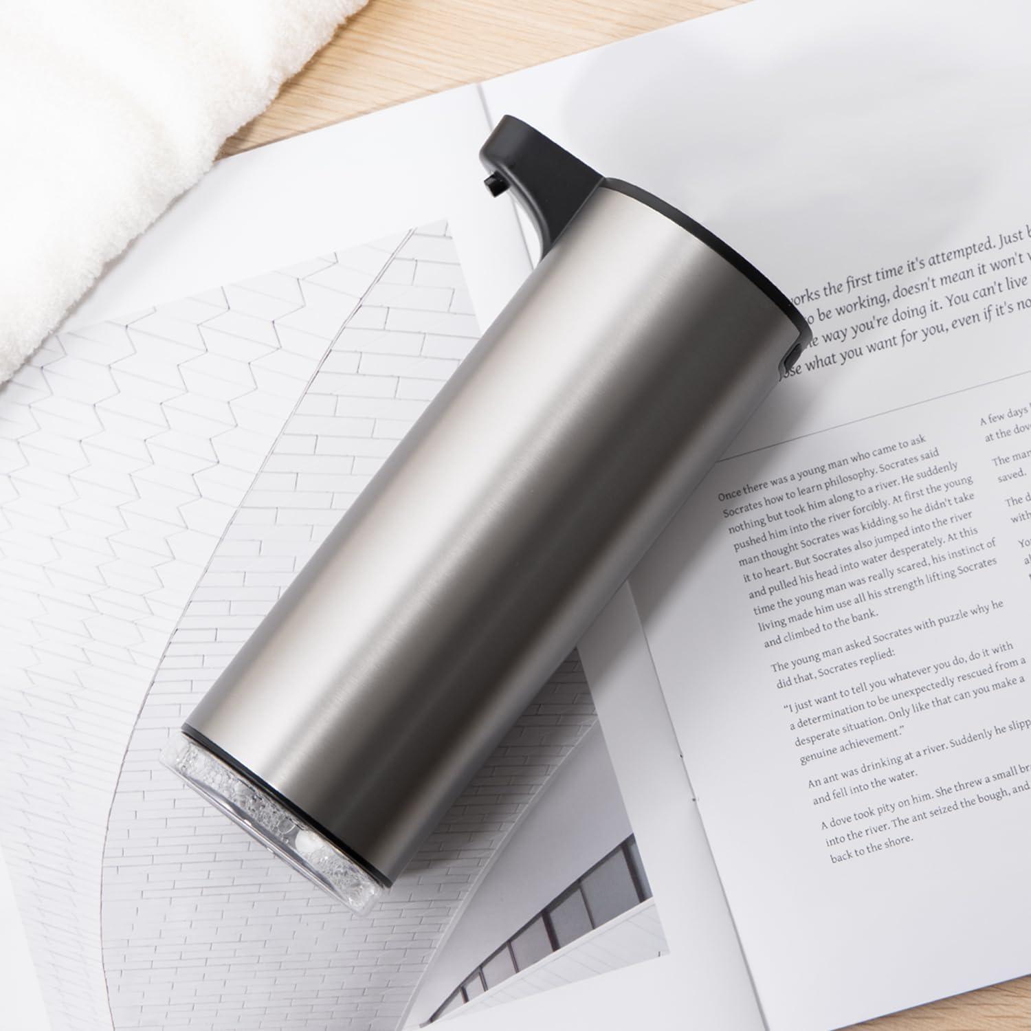 Dispensador de Jabón Automático LAOPAO Acero Inoxidable 0.56kg