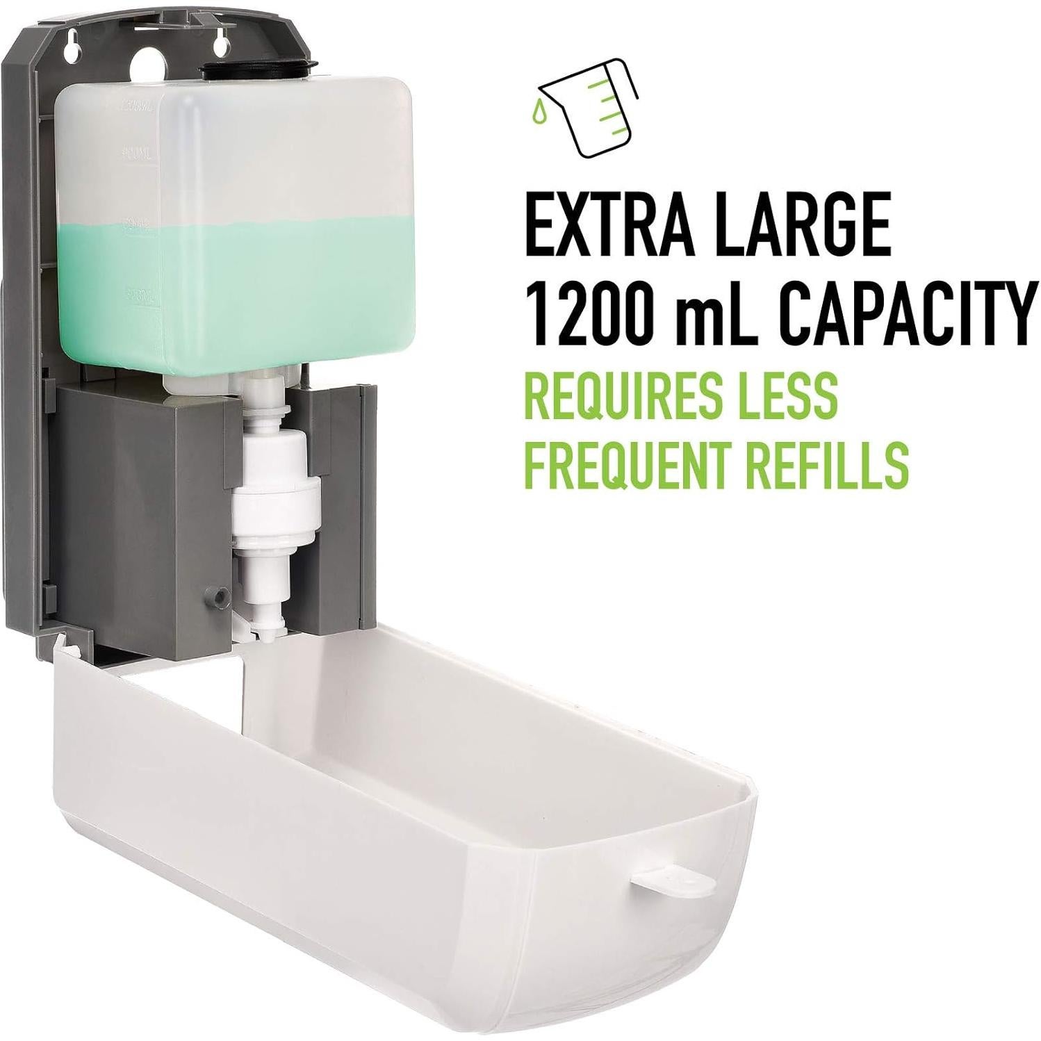 Dispensador Automático de Jabón Sin Contacto Alpine 1200ml Blanco