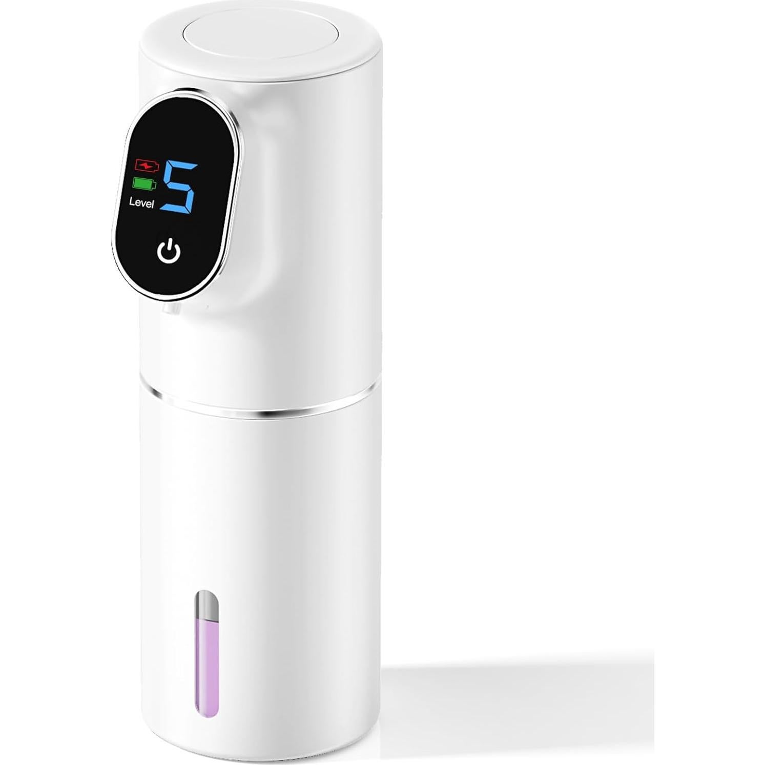 Dispensador de Jabón Automático Wladipw 320ml Blanco Recargable