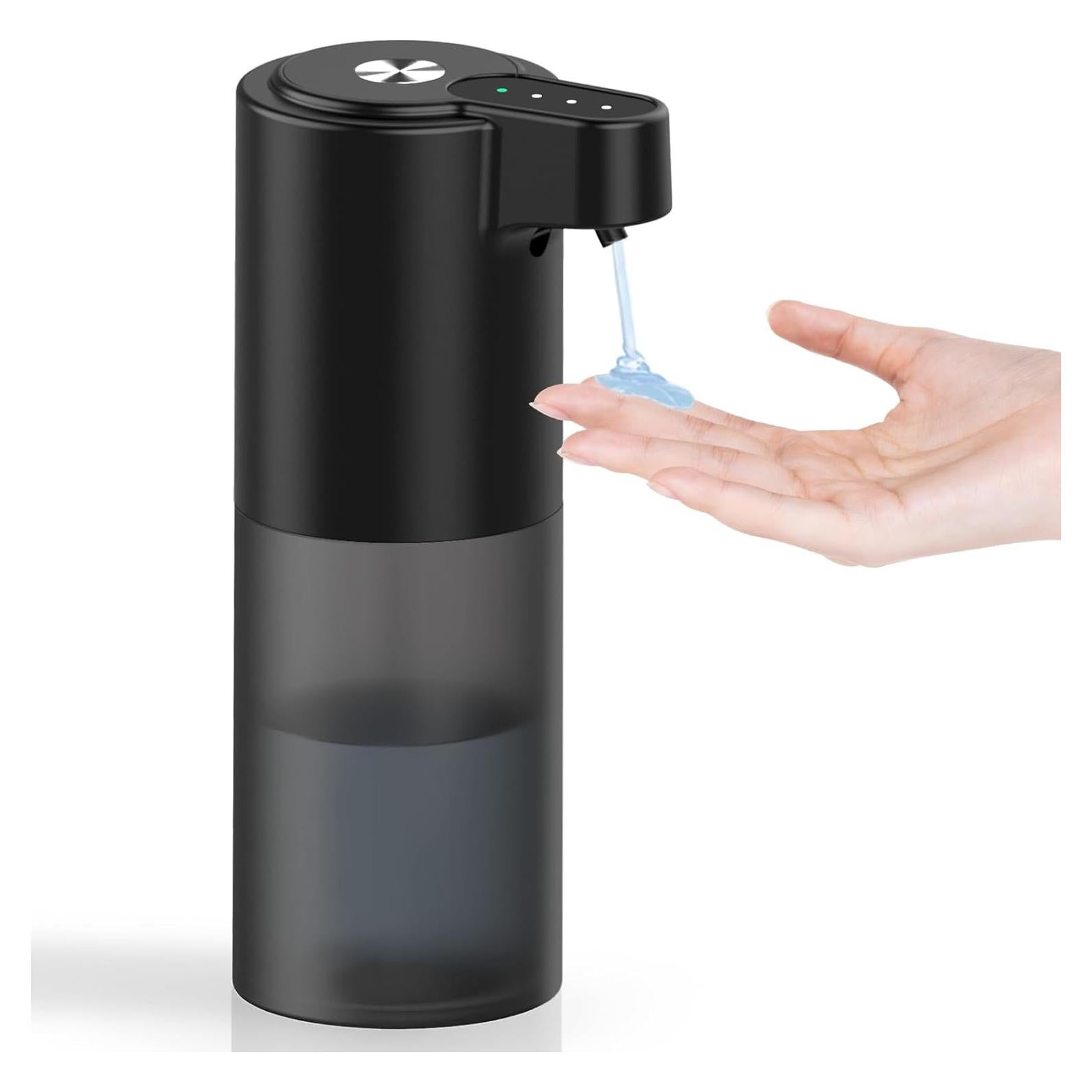 Dispensador Automático de Jabón Líquido FFZZKJ Negro Mate IPX5