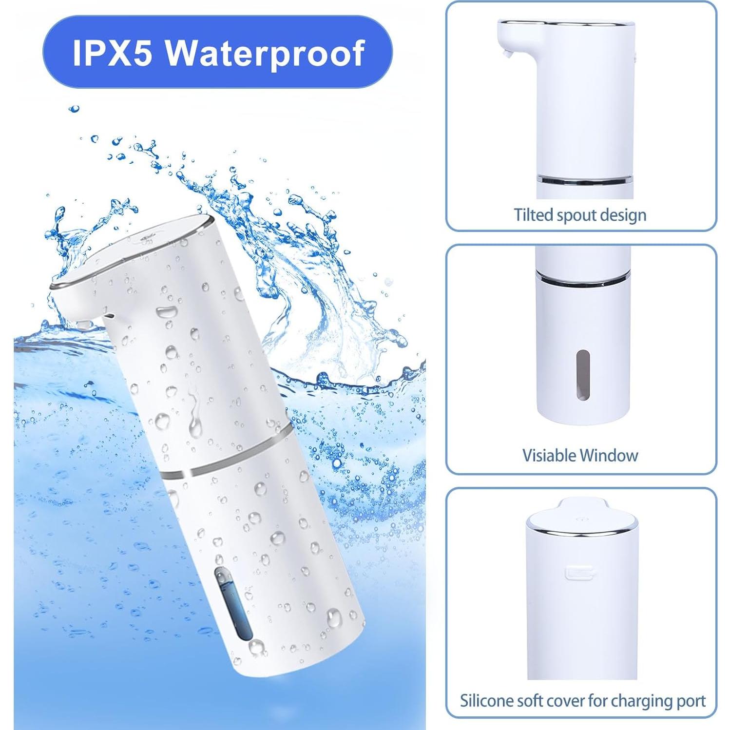 Dispensador Automático de Jabón Espumoso Genérico 400ml USB-C