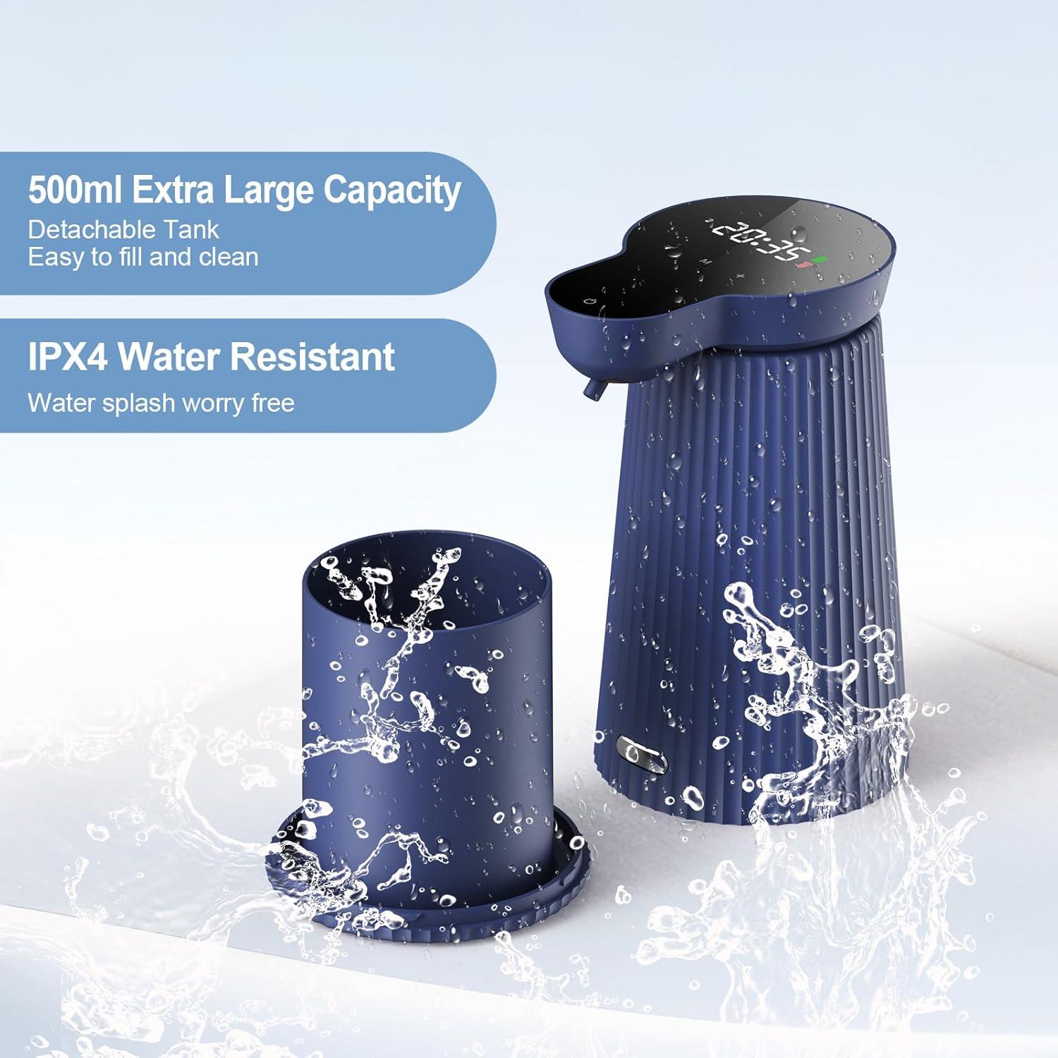 Dispensador Automático de Jabón Espumoso HYHome 500ml Azul