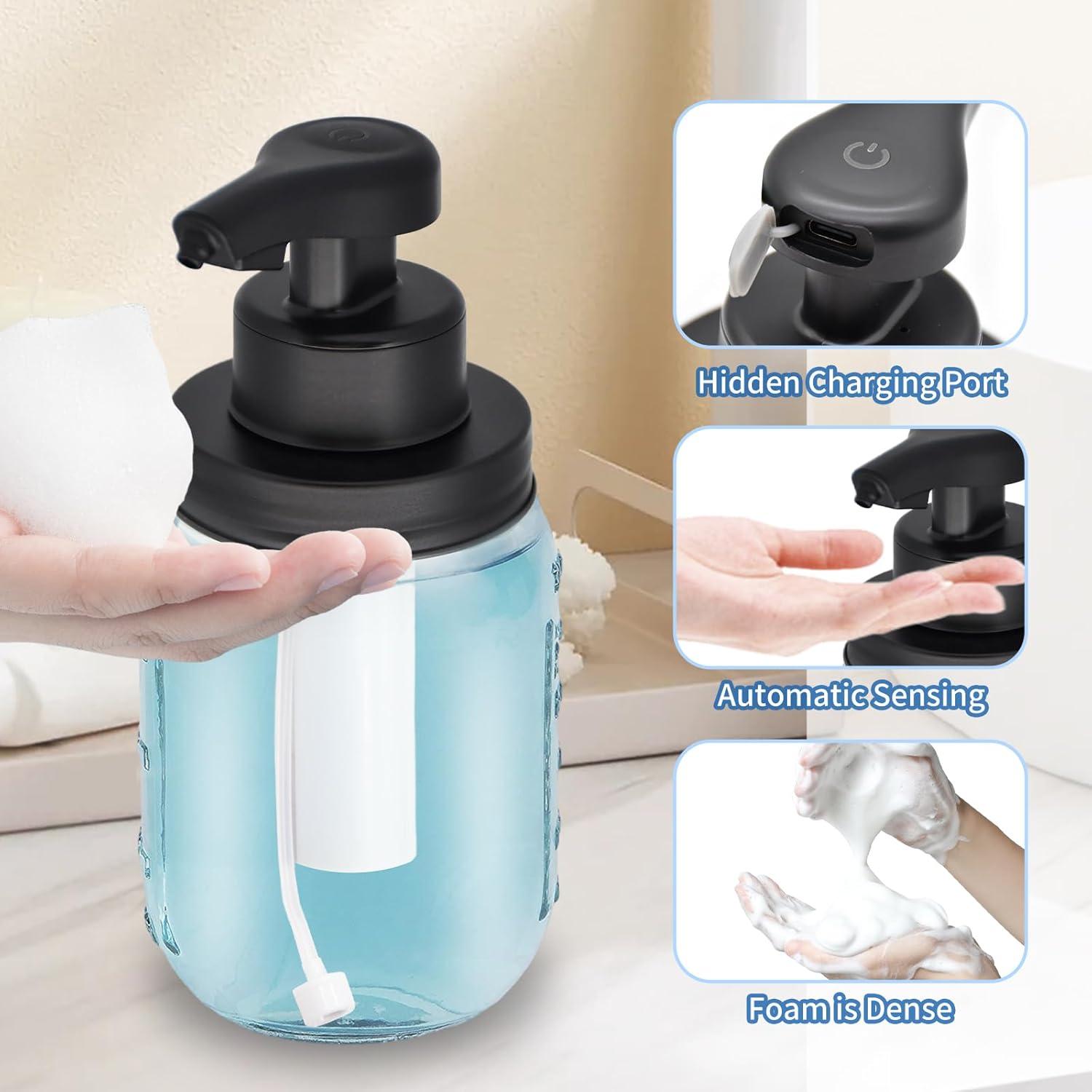 Dispenser de Jabón Espumoso Automático Gistome 354ml Vidrio