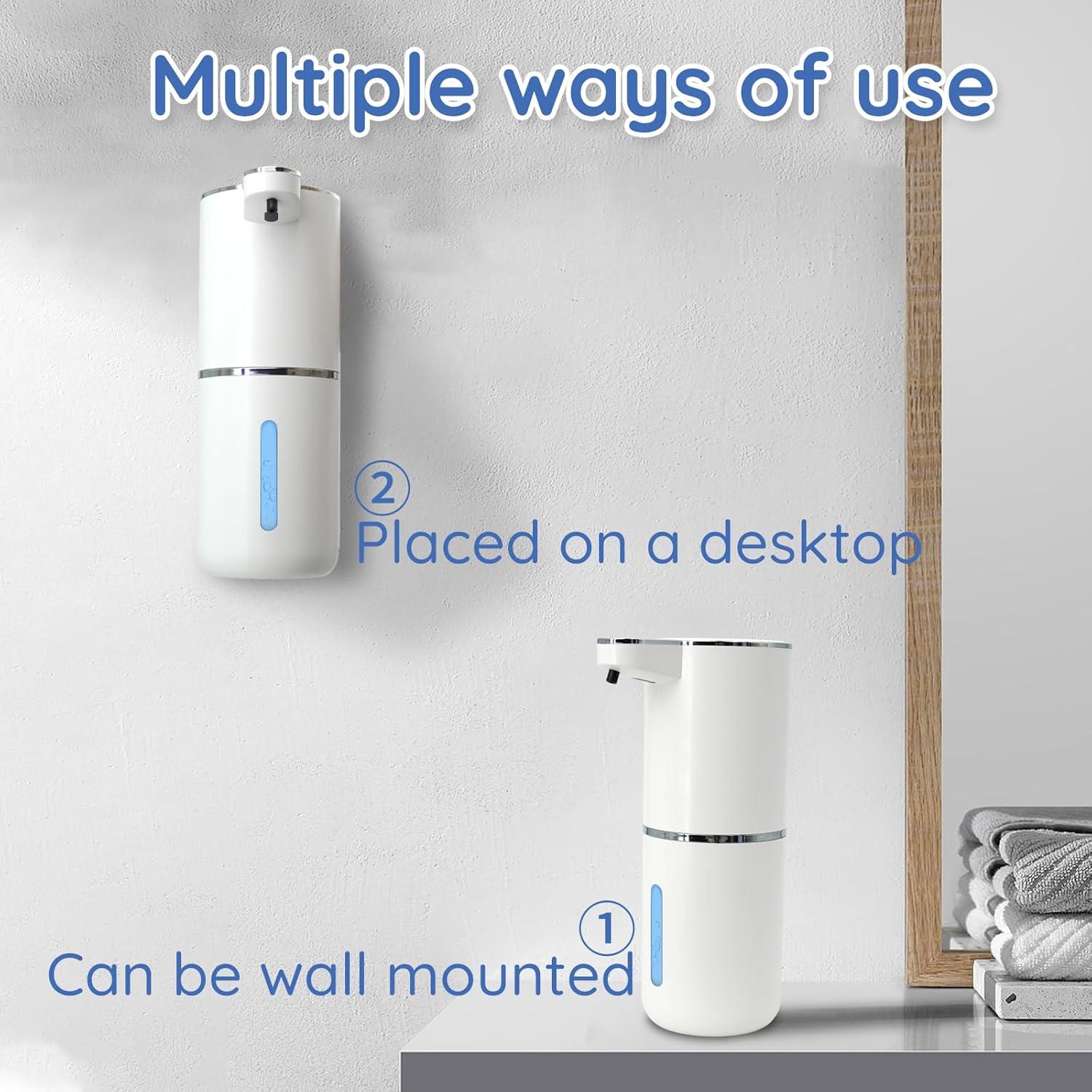 Dispensador Automático de Jabón Espumoso ARCASA 400ml USB