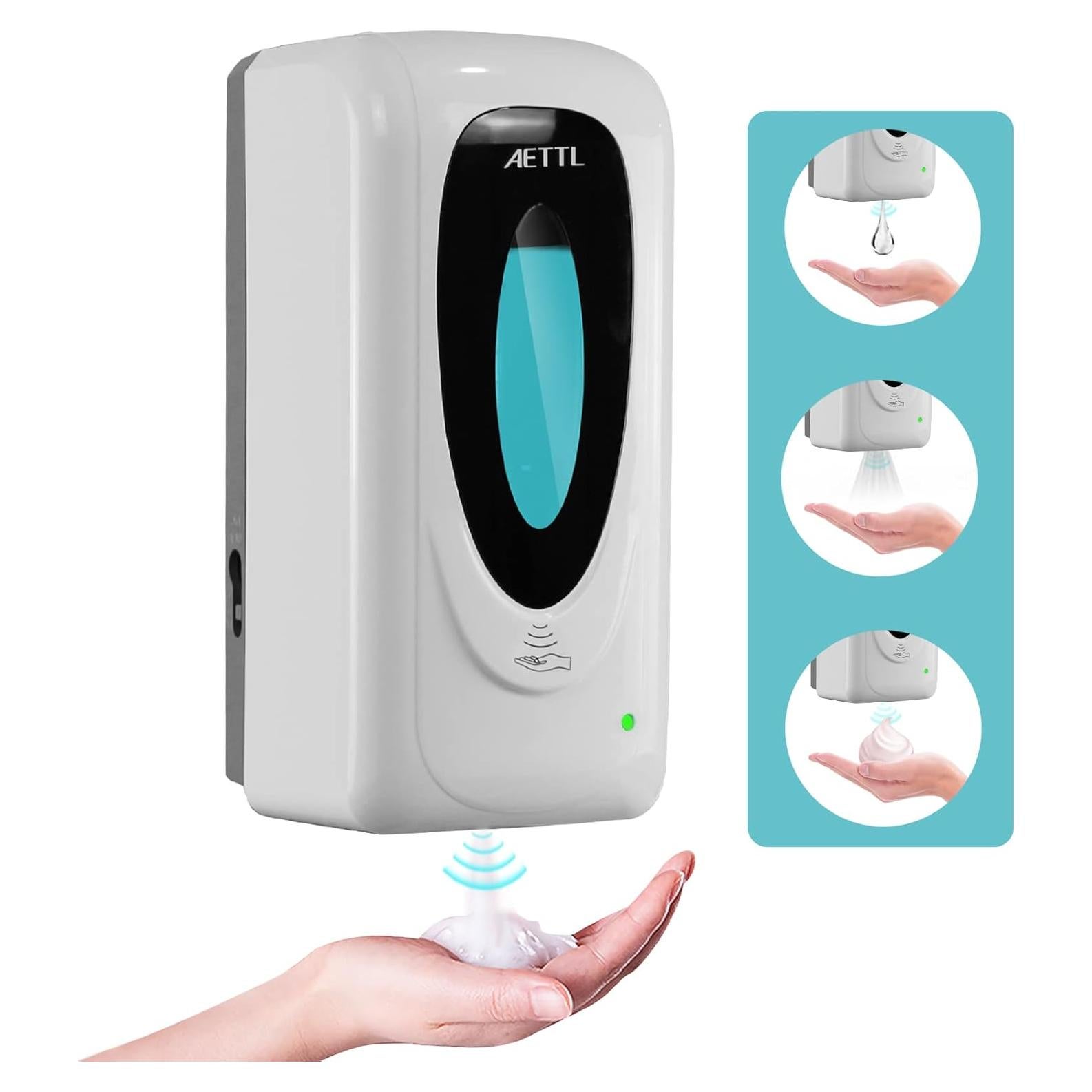 Dispensador de Jabón Espumoso Automático AETTL 1000ml Sin Contacto