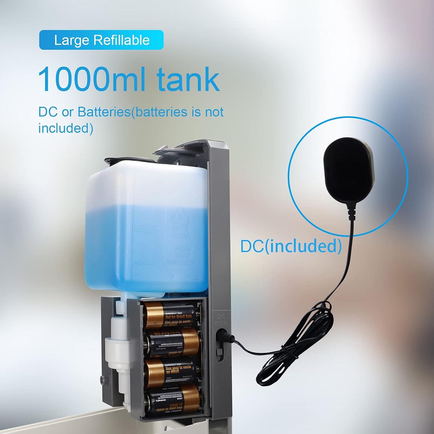 Dispensador de Jabón Espumoso Automático AETTL 1000ml Sin Contacto