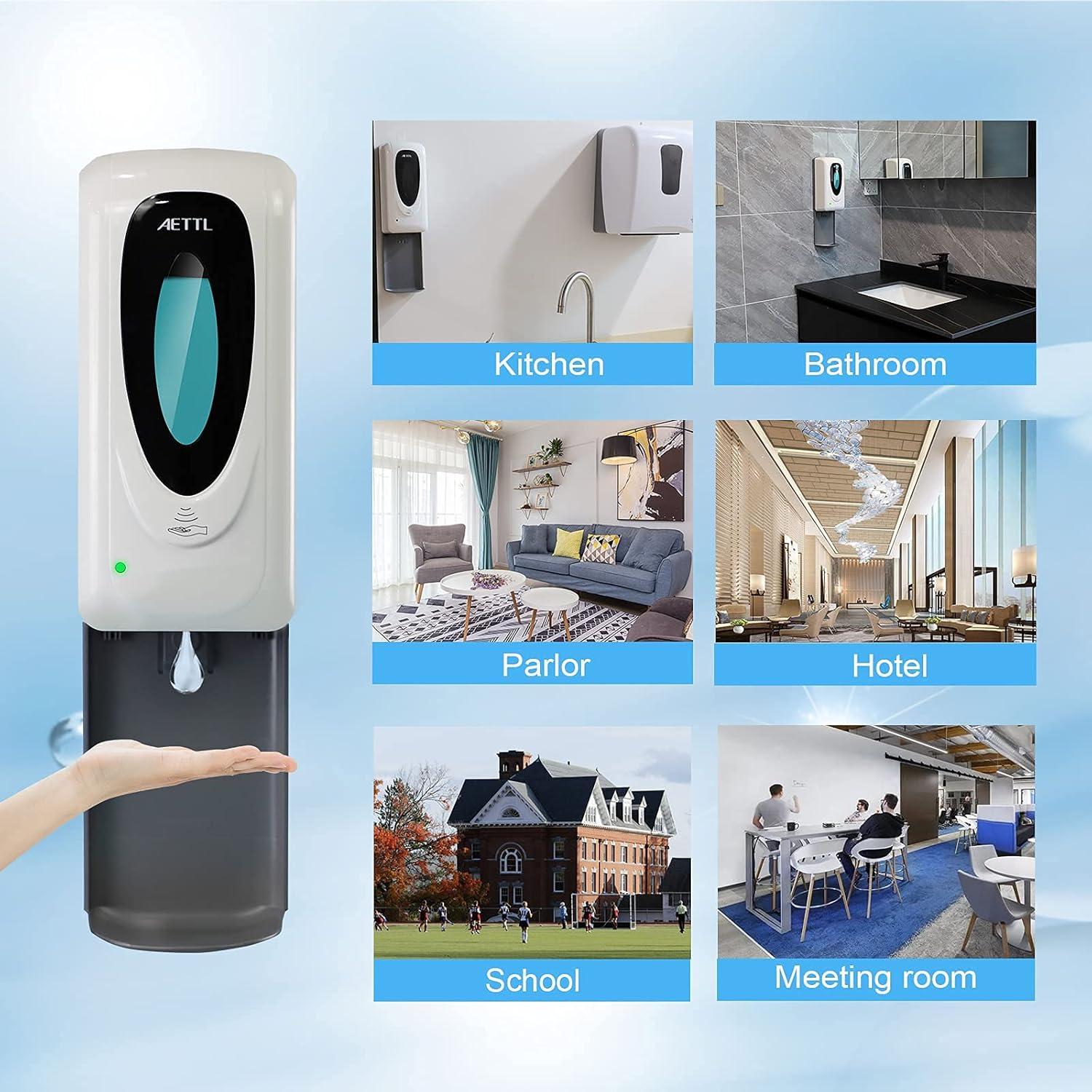 Dispensador de Jabón Espumoso Automático AETTL 1000ml Sin Contacto