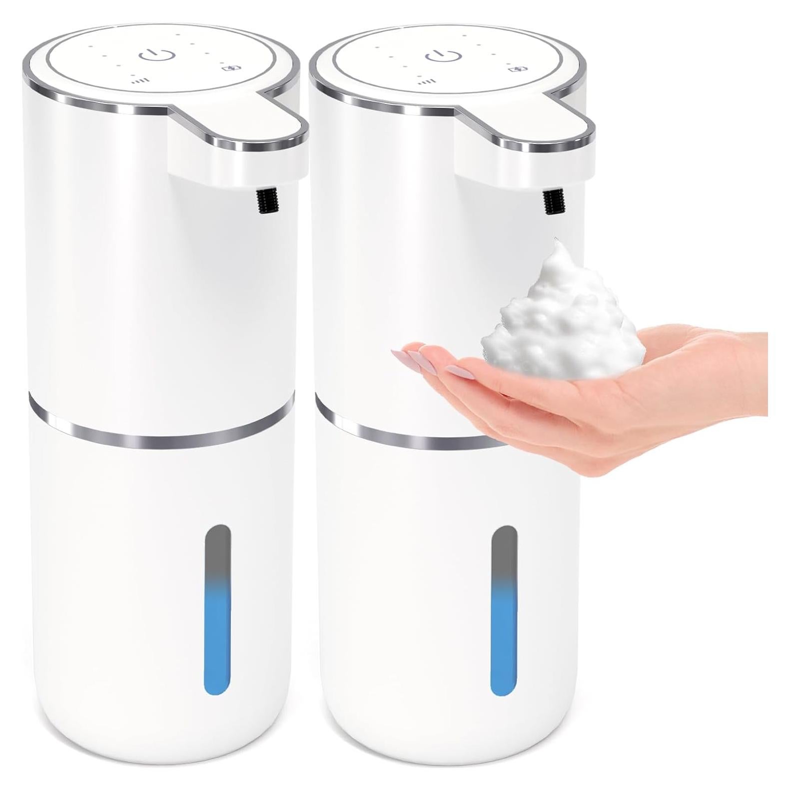Paquete de 2 dispensadores automáticos de jabón espumoso MTYGK 400ml