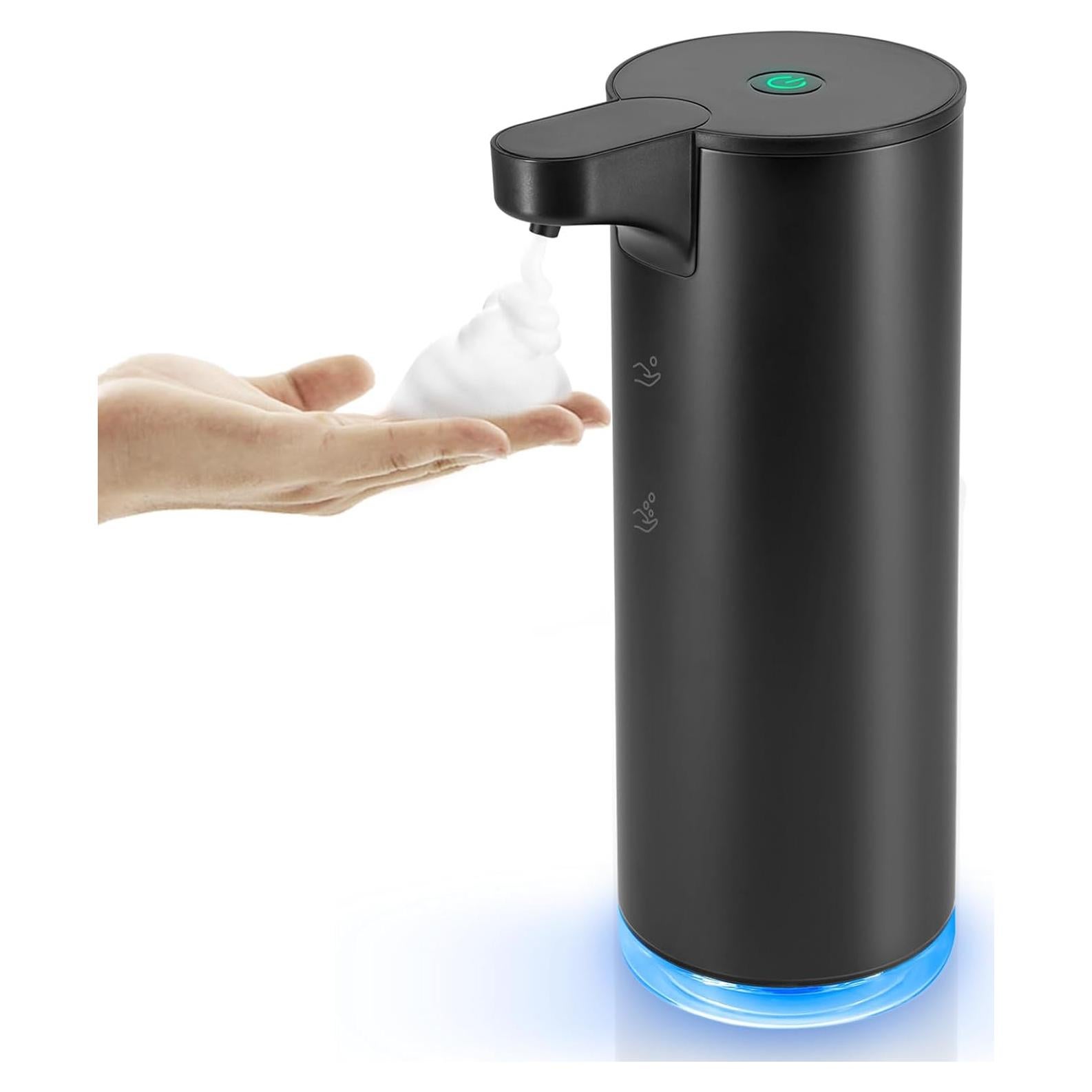 Dispensador Automático de Jabón Espumoso HOTBABY Negro Inoxidable