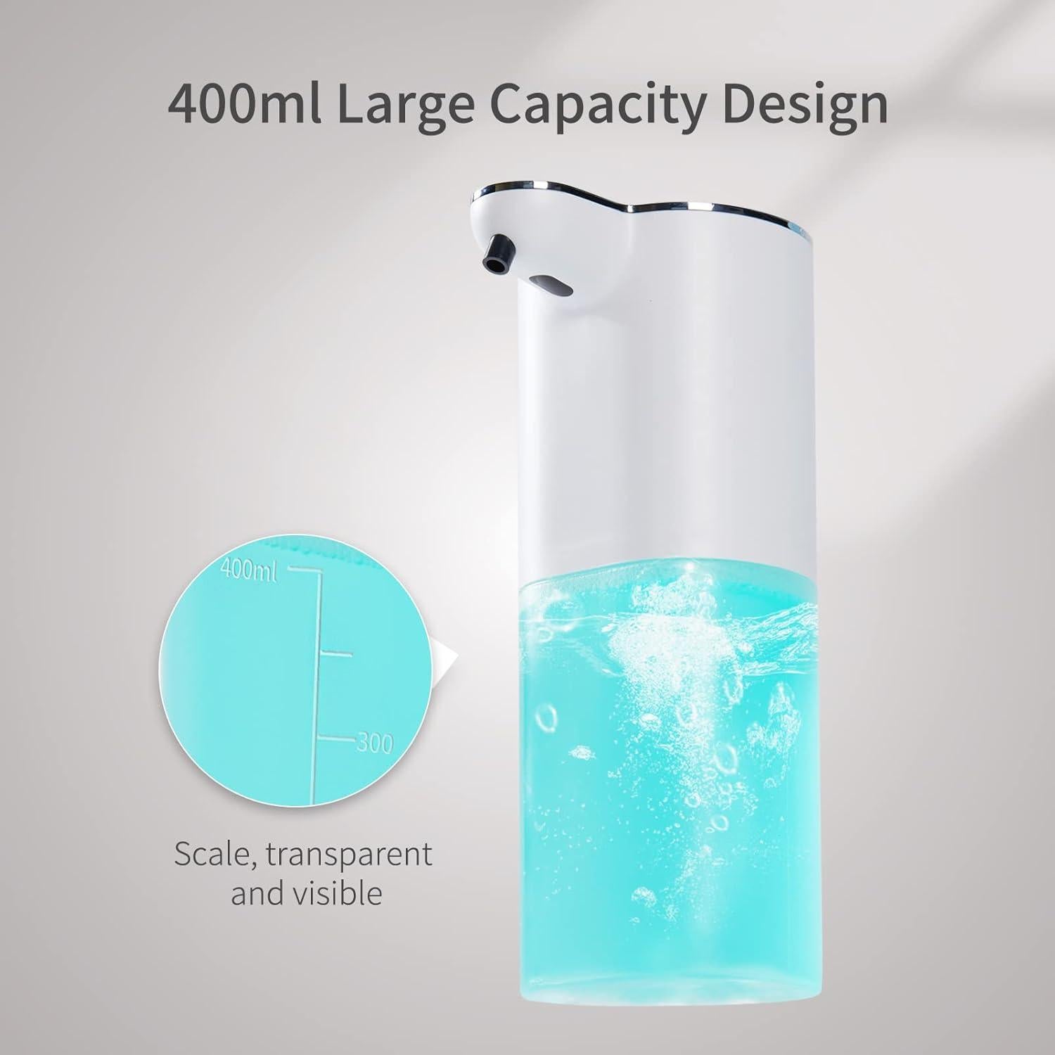 Dispensador de Jabón Espumoso Automático Wisekoti P9 Blanco