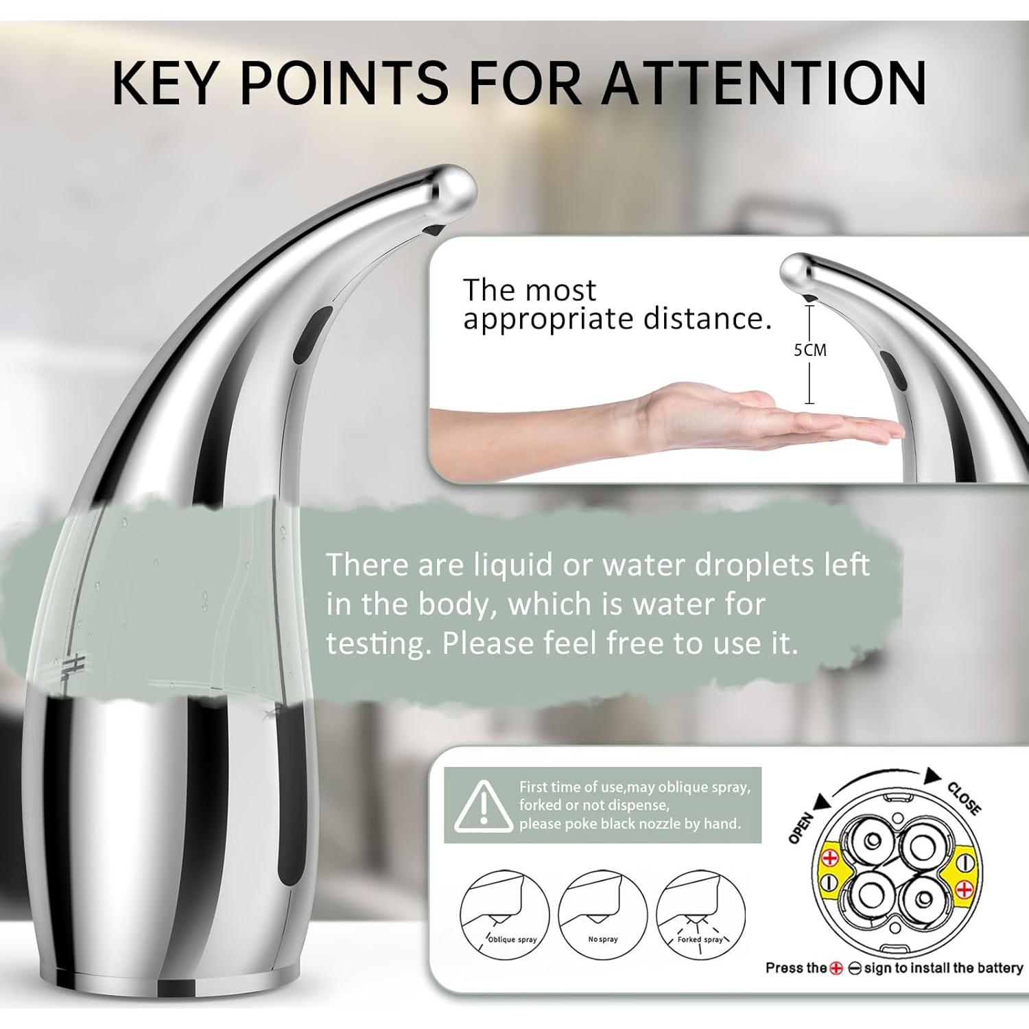 Dispensador Automático de Jabón Sin Contacto Invocar a los Elfos 300ml