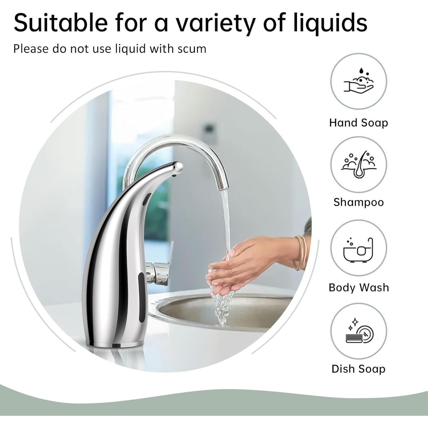 Dispensador Automático de Jabón Sin Contacto Invocar a los Elfos 300ml