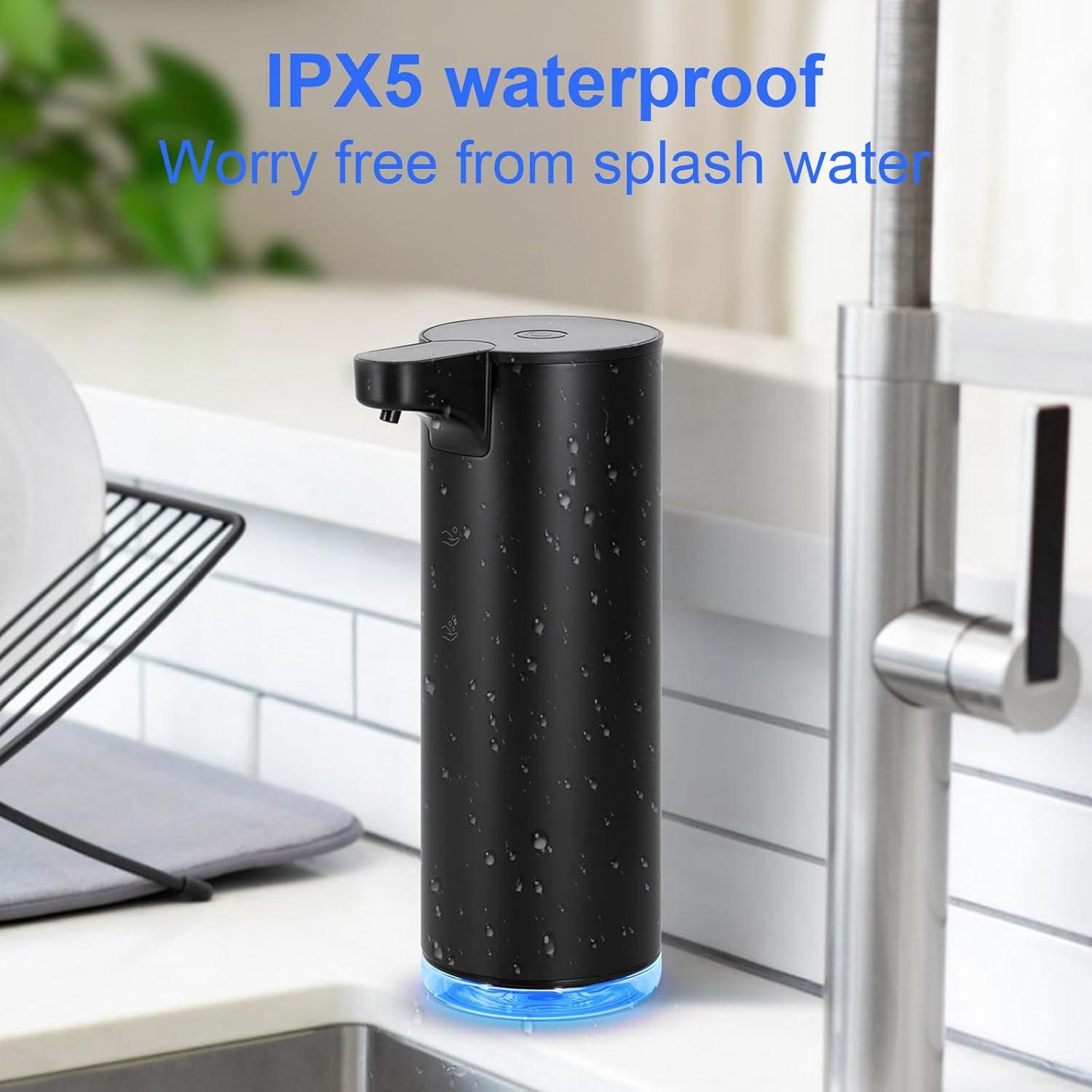 Dispensador de Jabón Espumoso Automático LAOPAO 9oz Acero Inoxidable