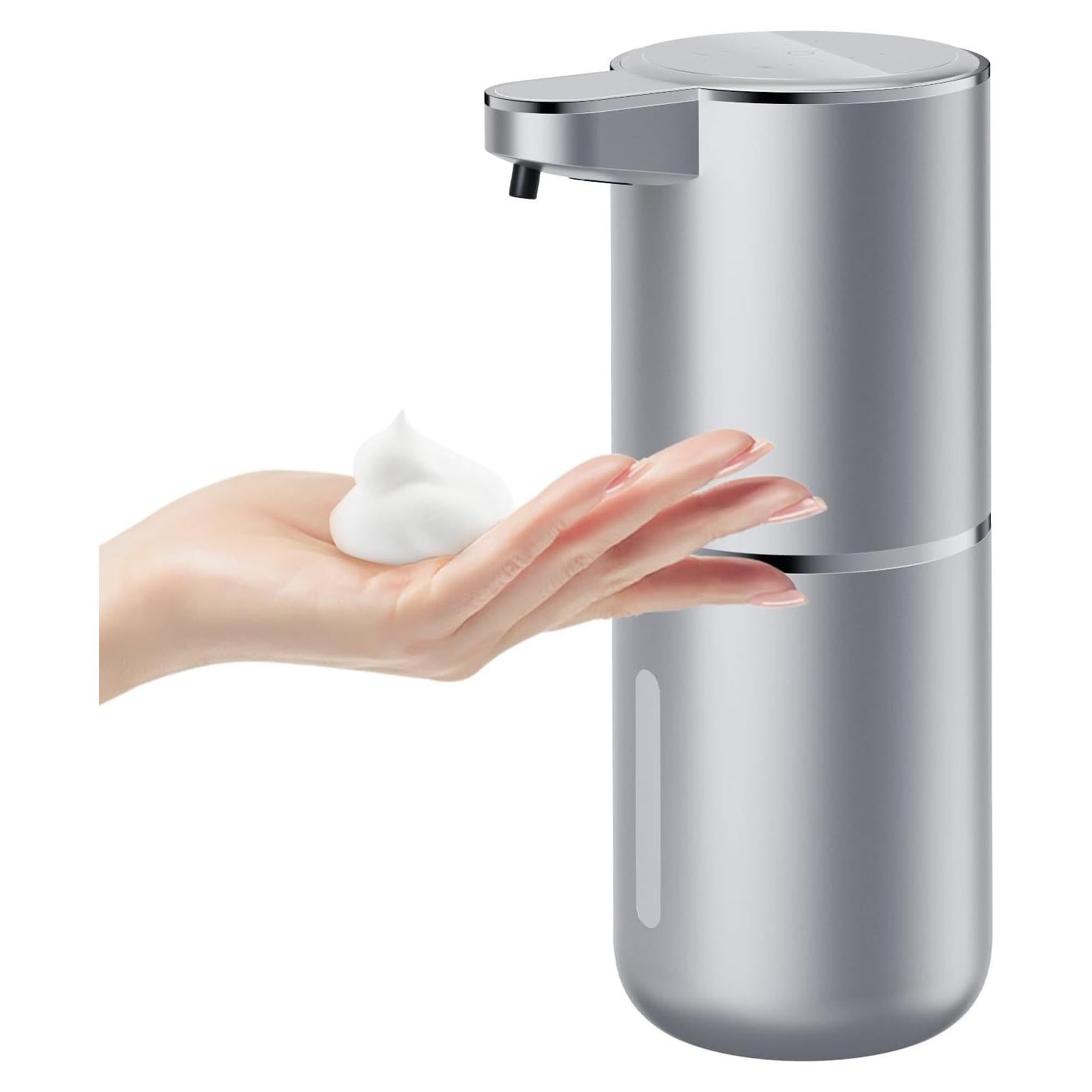 Dispensador Automático de Jabón Espumoso Wisekoti P11 Gris