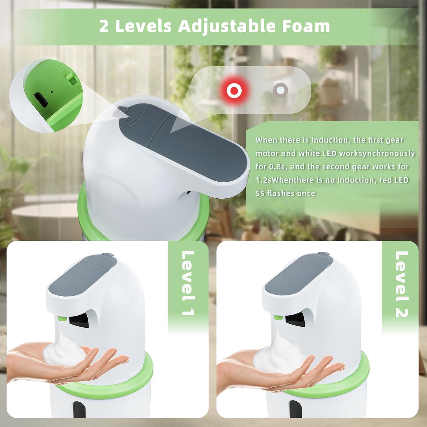 Dispensador Automático de Jabón Sin Contacto Paradmas 275 ml